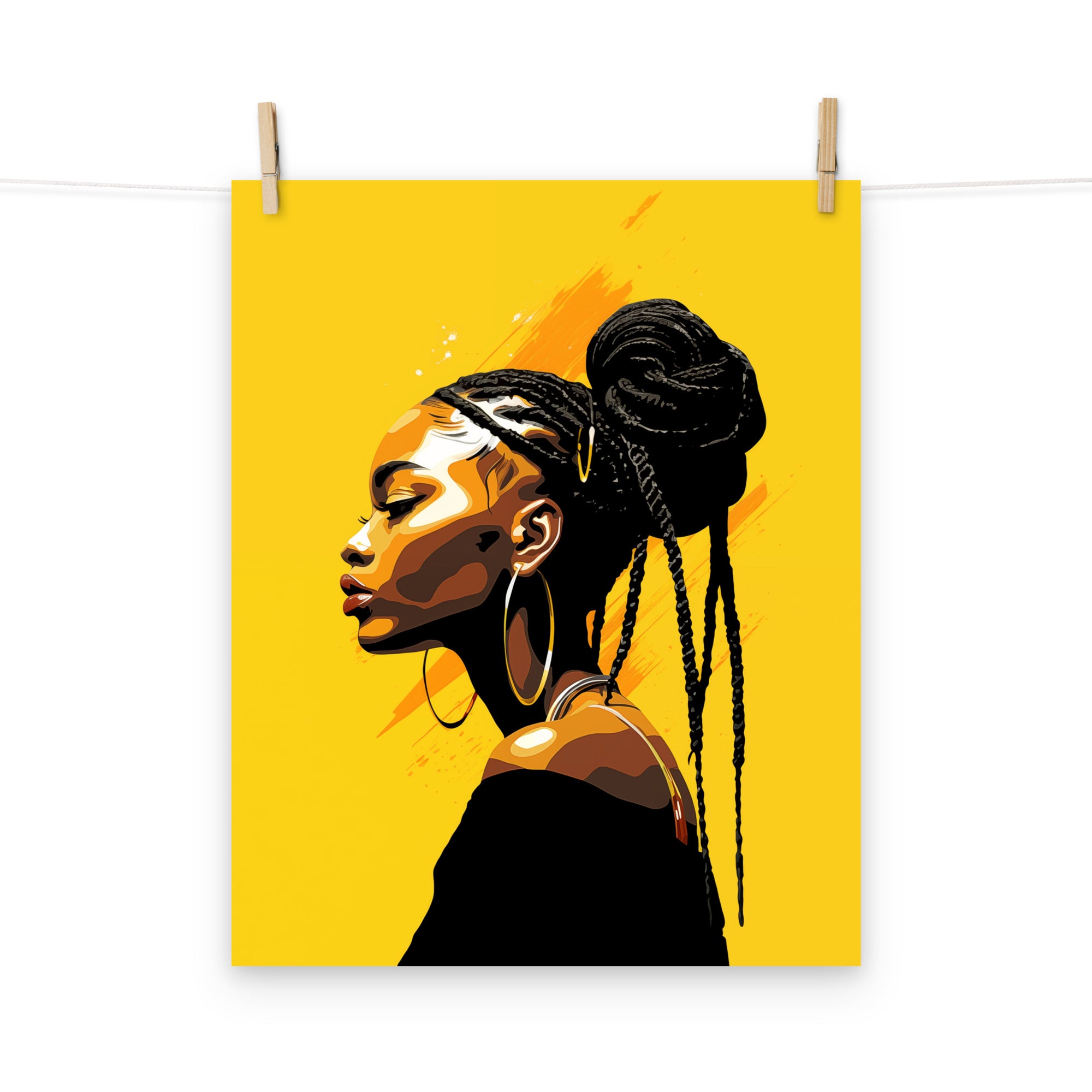 Photo paper poster