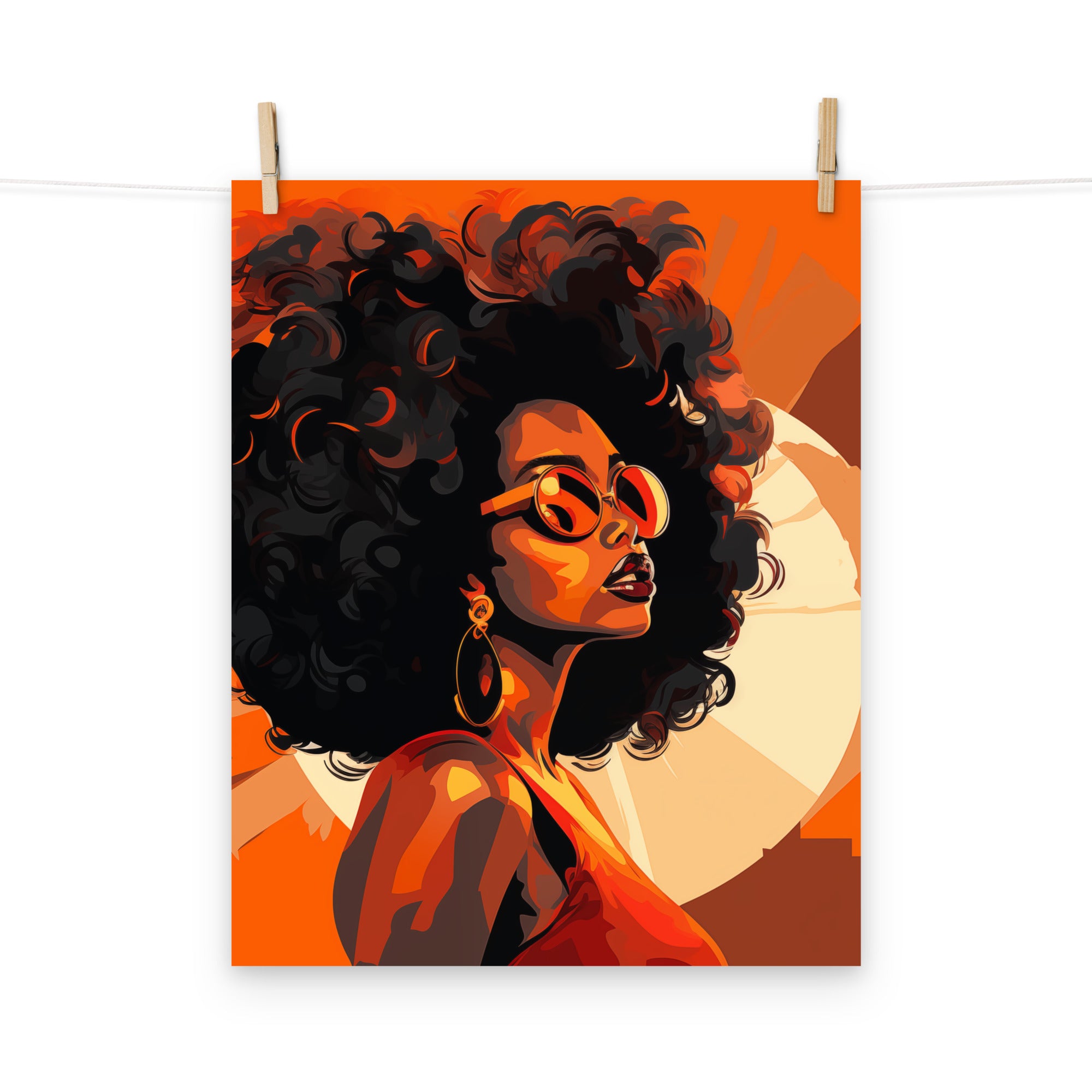 Photo paper poster