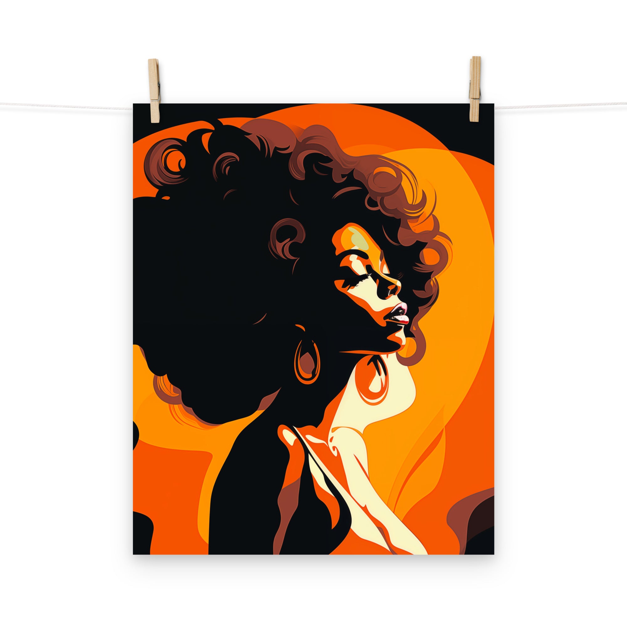 Photo paper poster