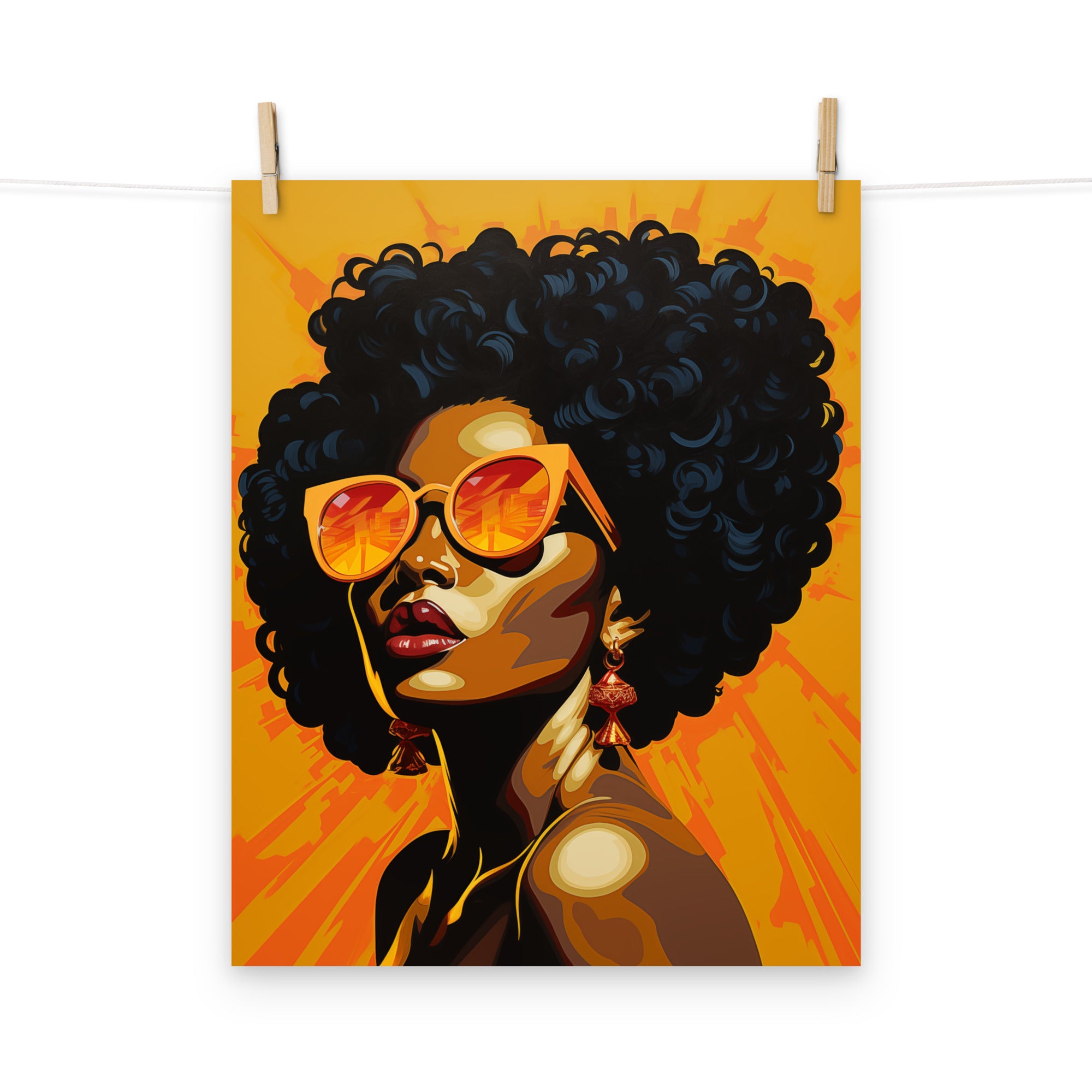 Photo paper poster