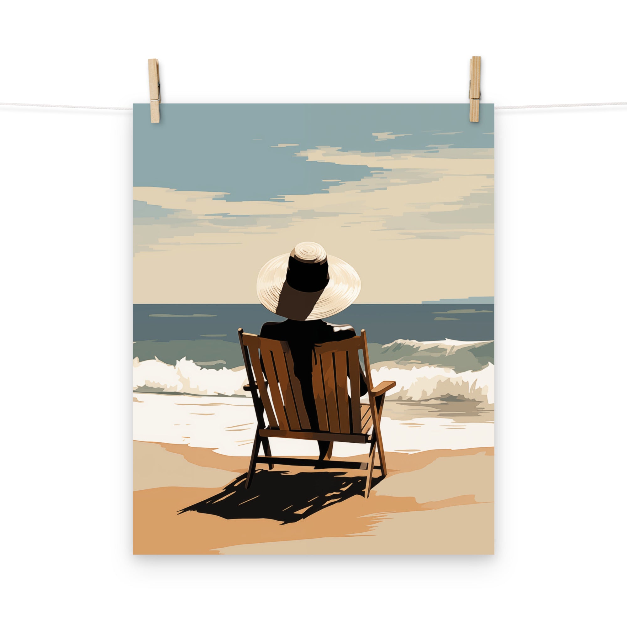 Photo paper poster