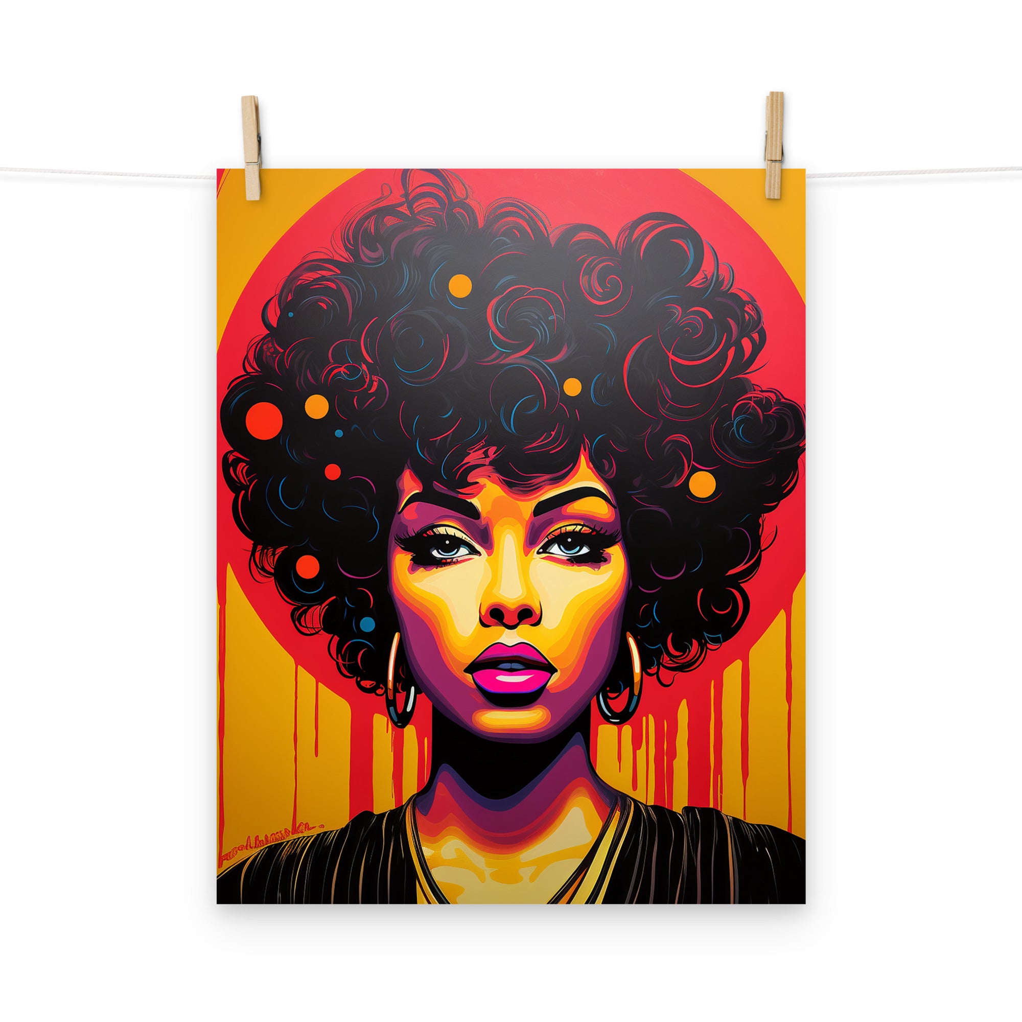 Photo paper poster