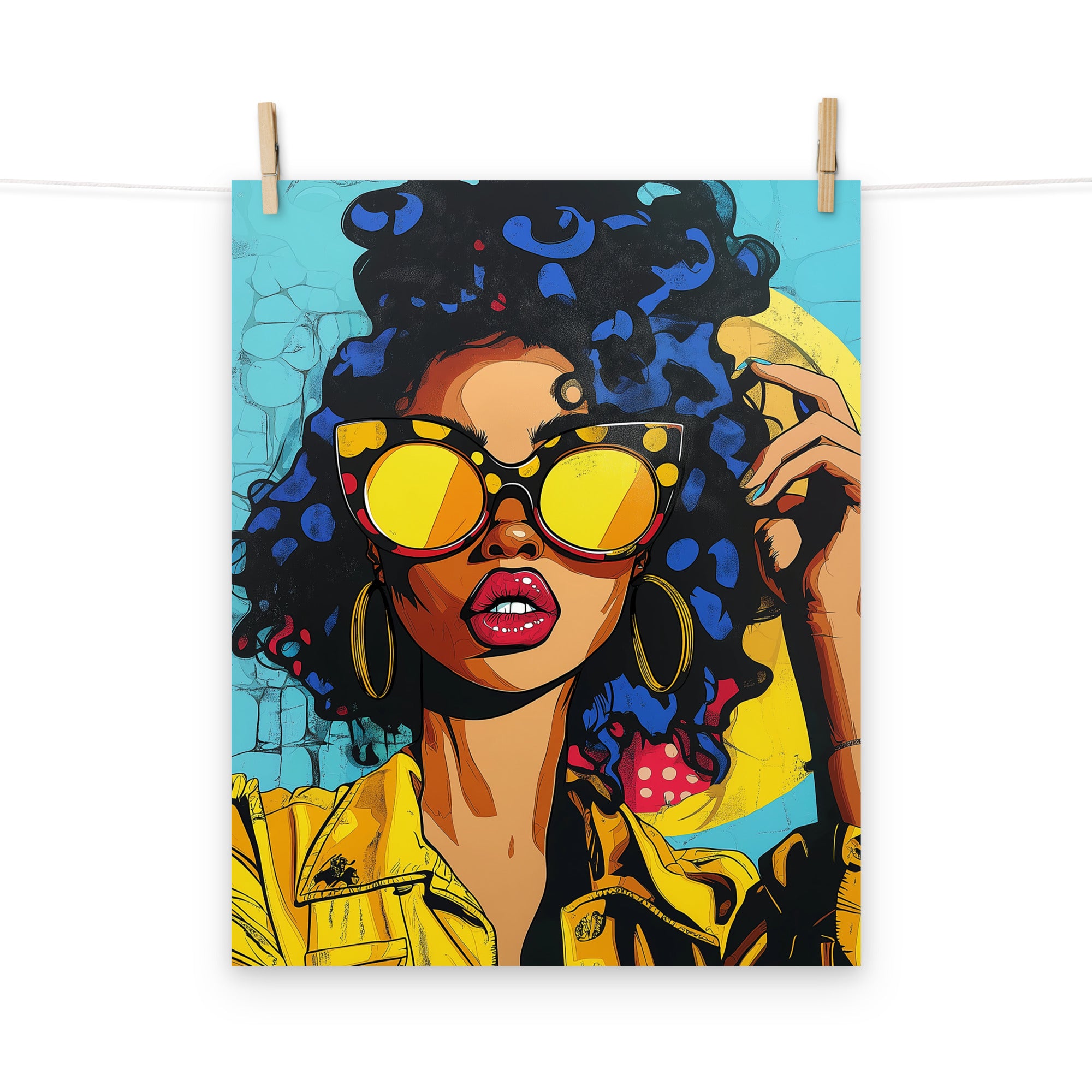 Photo paper poster
