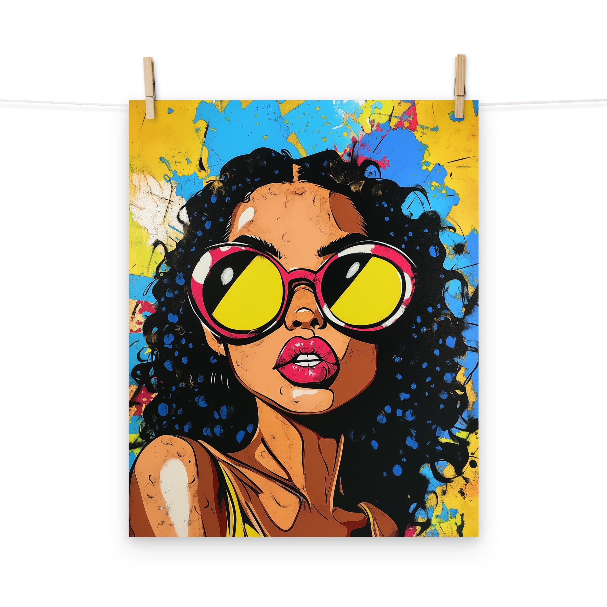 Photo paper poster