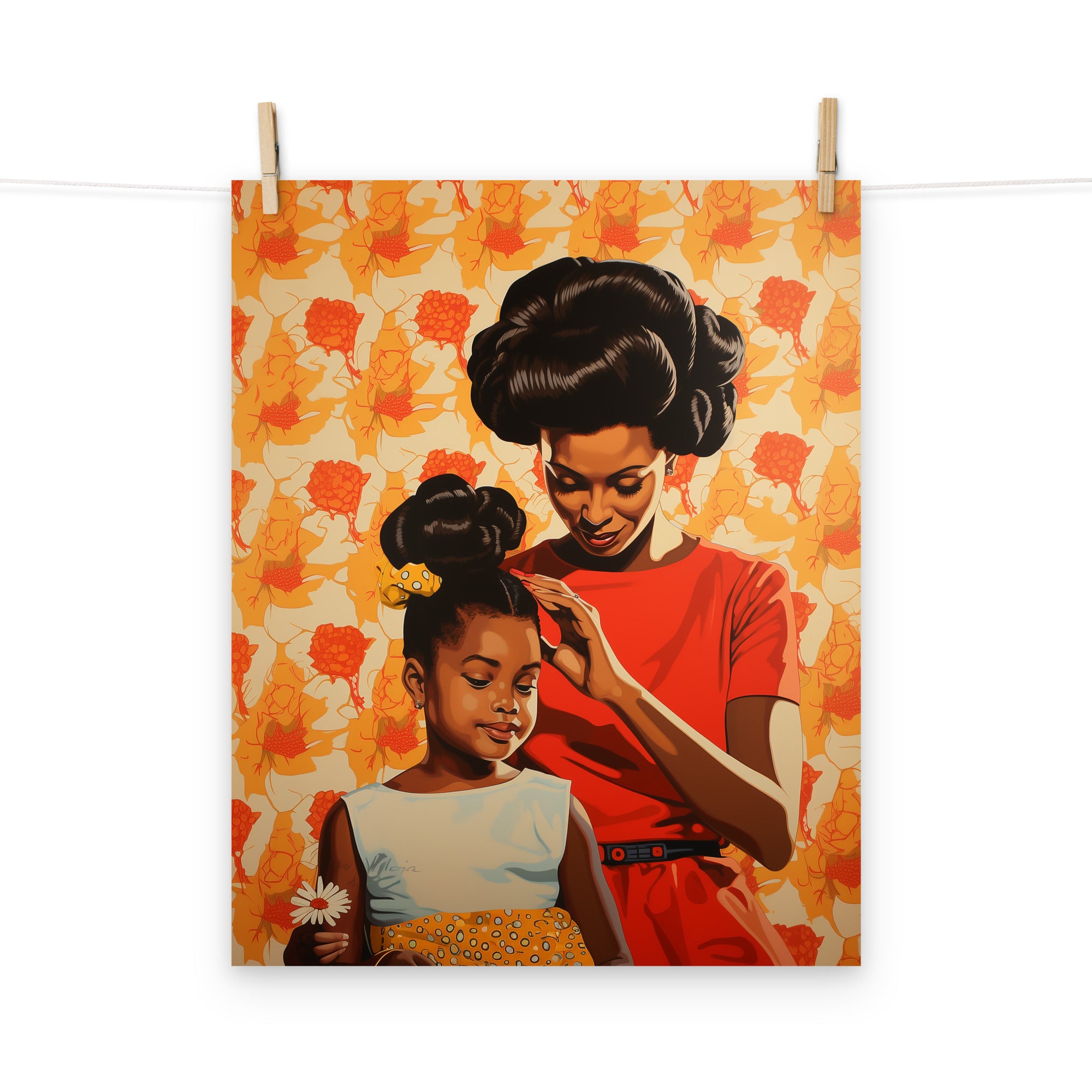 Photo paper poster