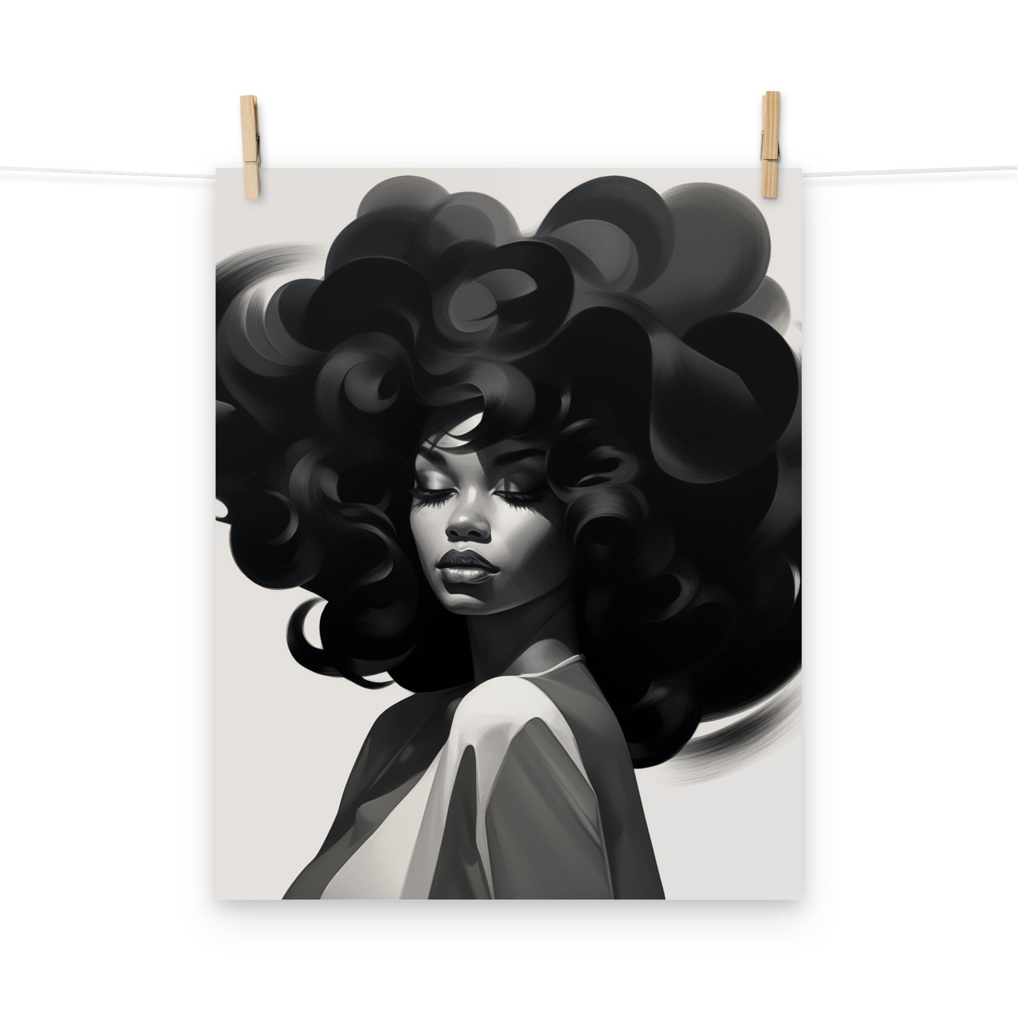 Photo paper poster