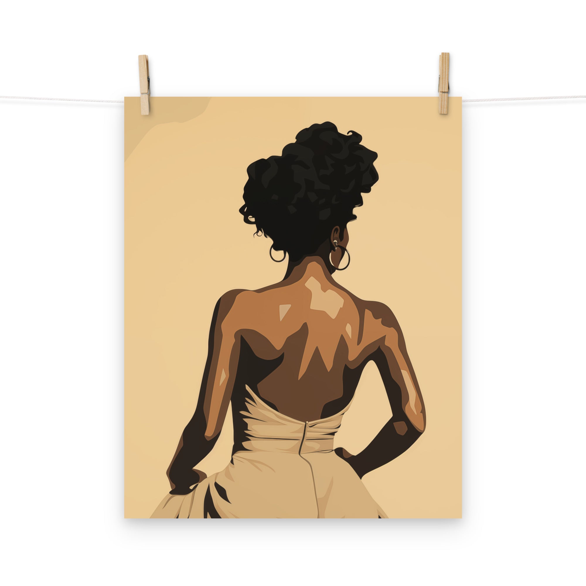 Photo paper poster