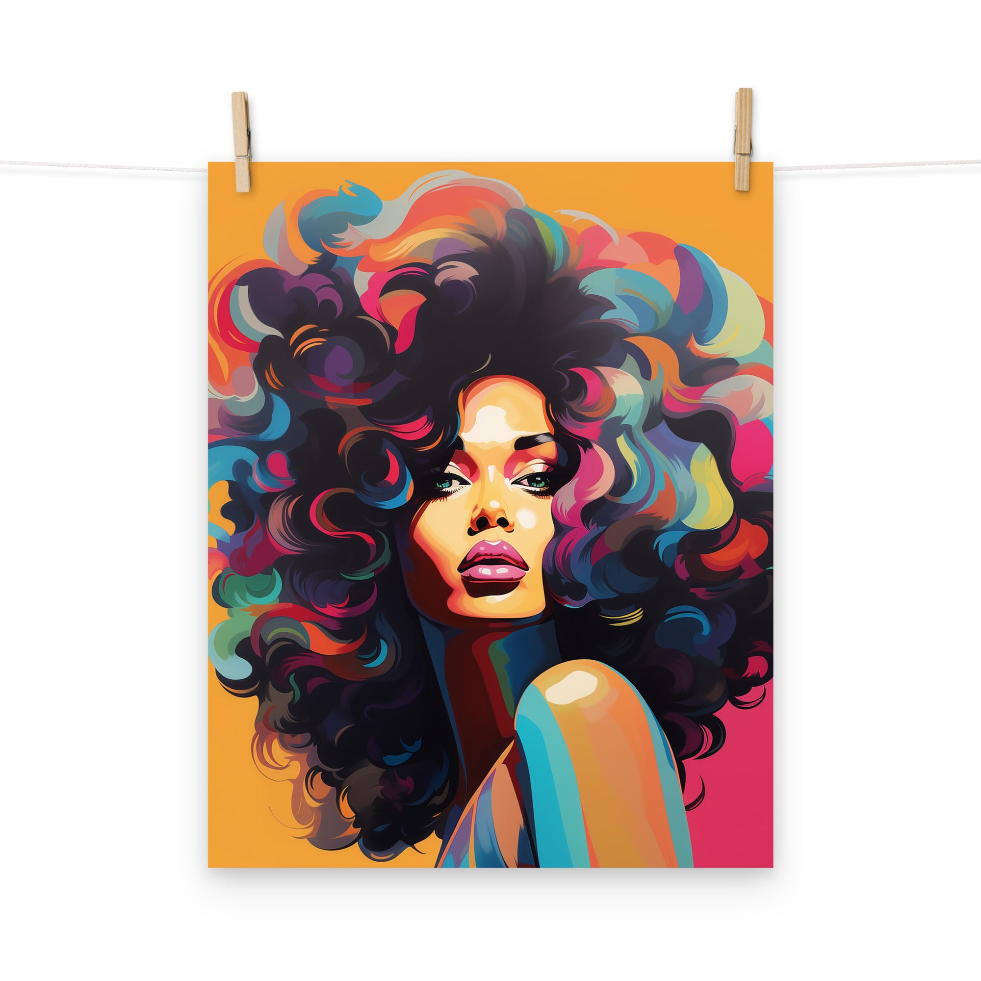 Photo paper poster