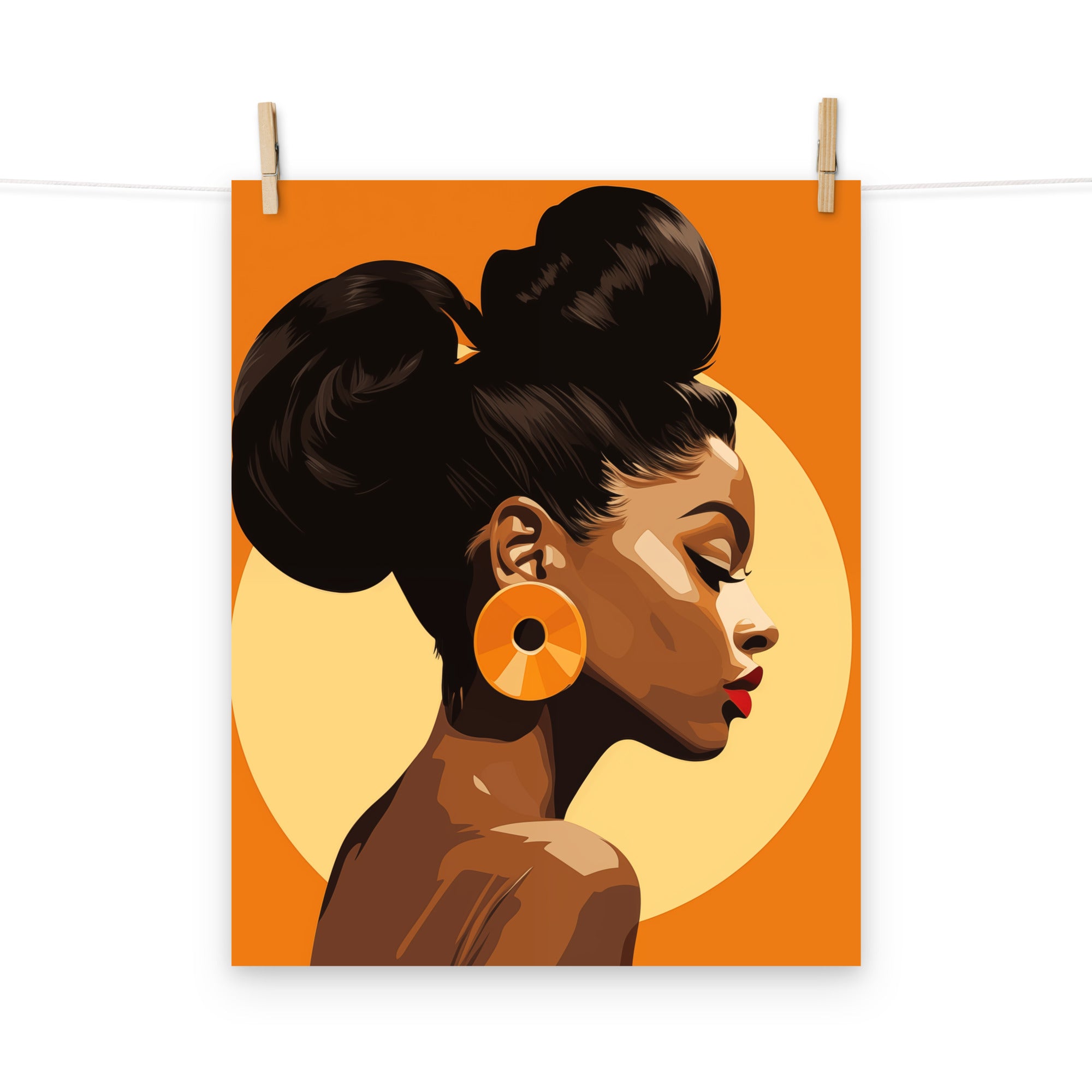 Photo paper poster