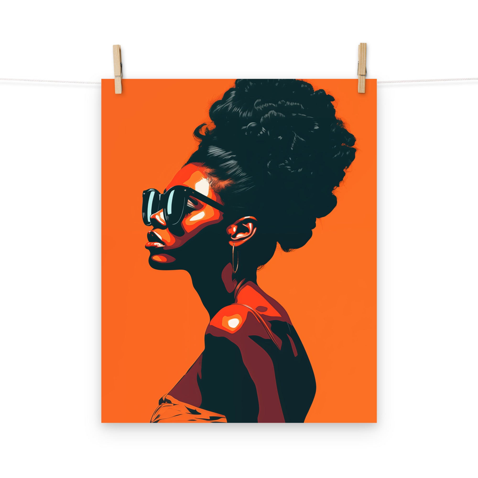 Photo paper poster