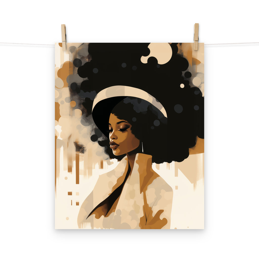 Photo paper poster