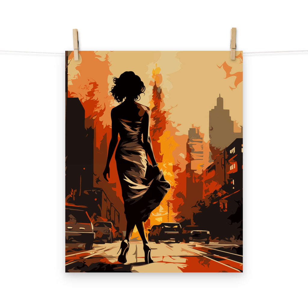 Photo paper poster