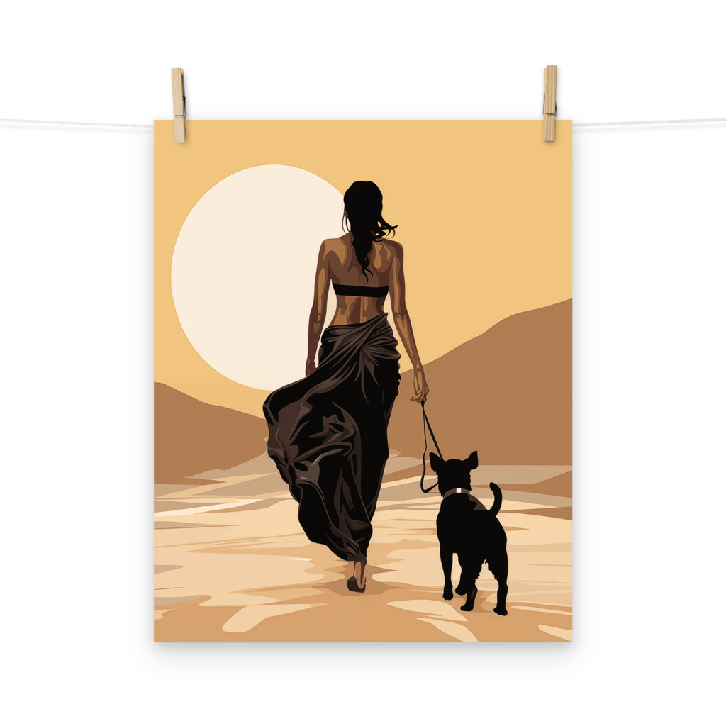 Photo paper poster