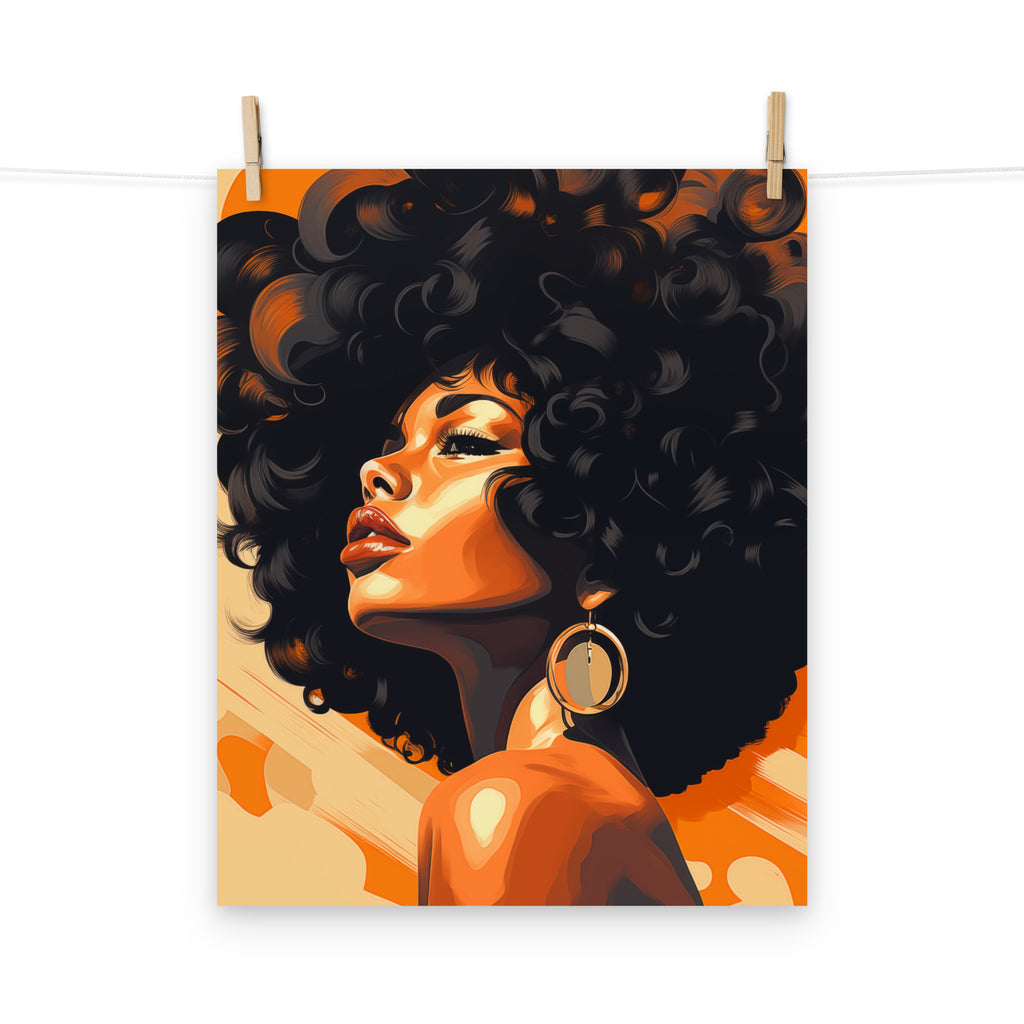 Photo paper poster
