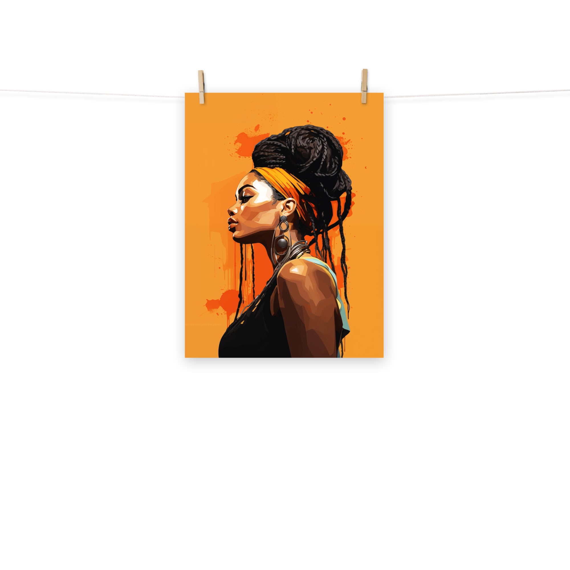 Photo paper poster