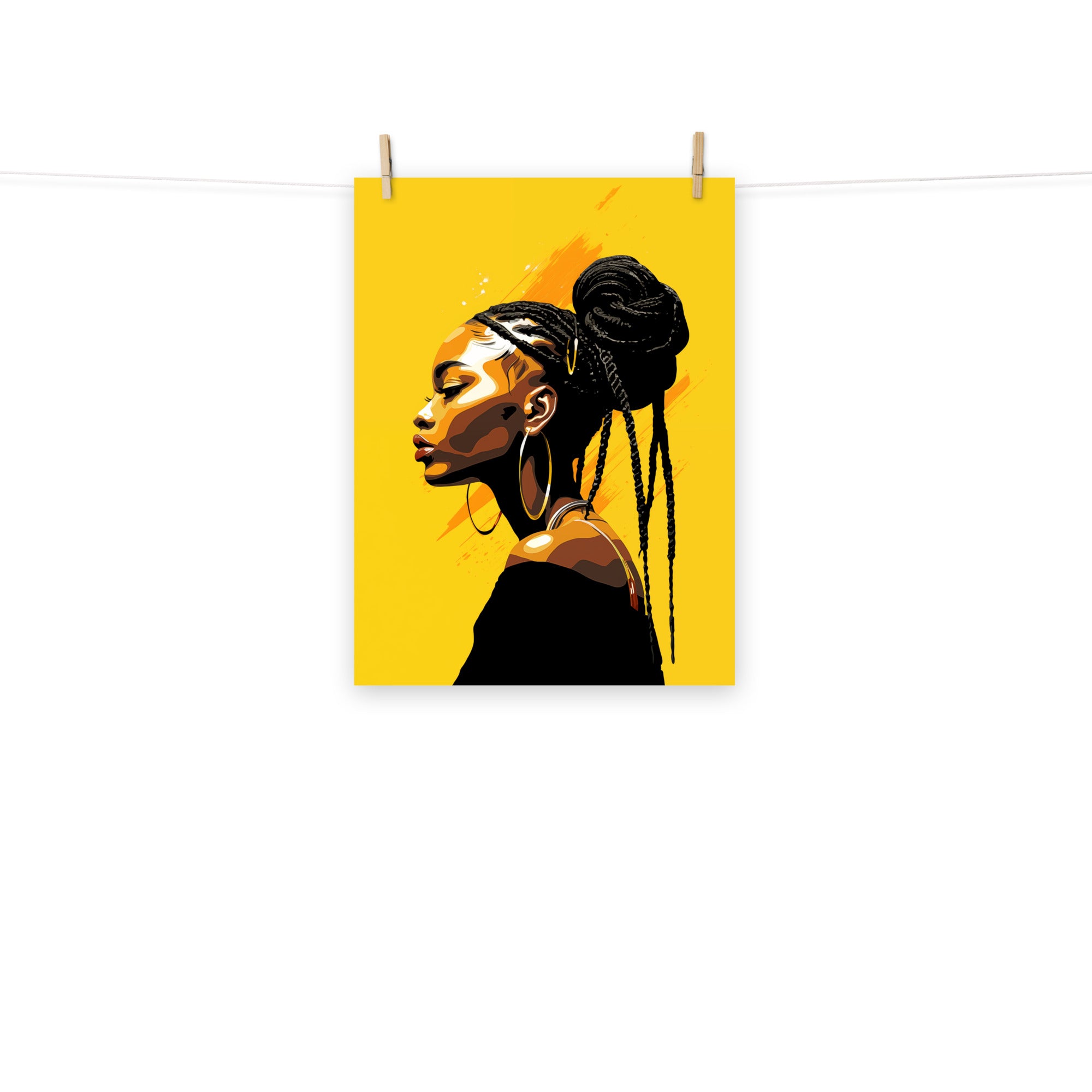 Photo paper poster