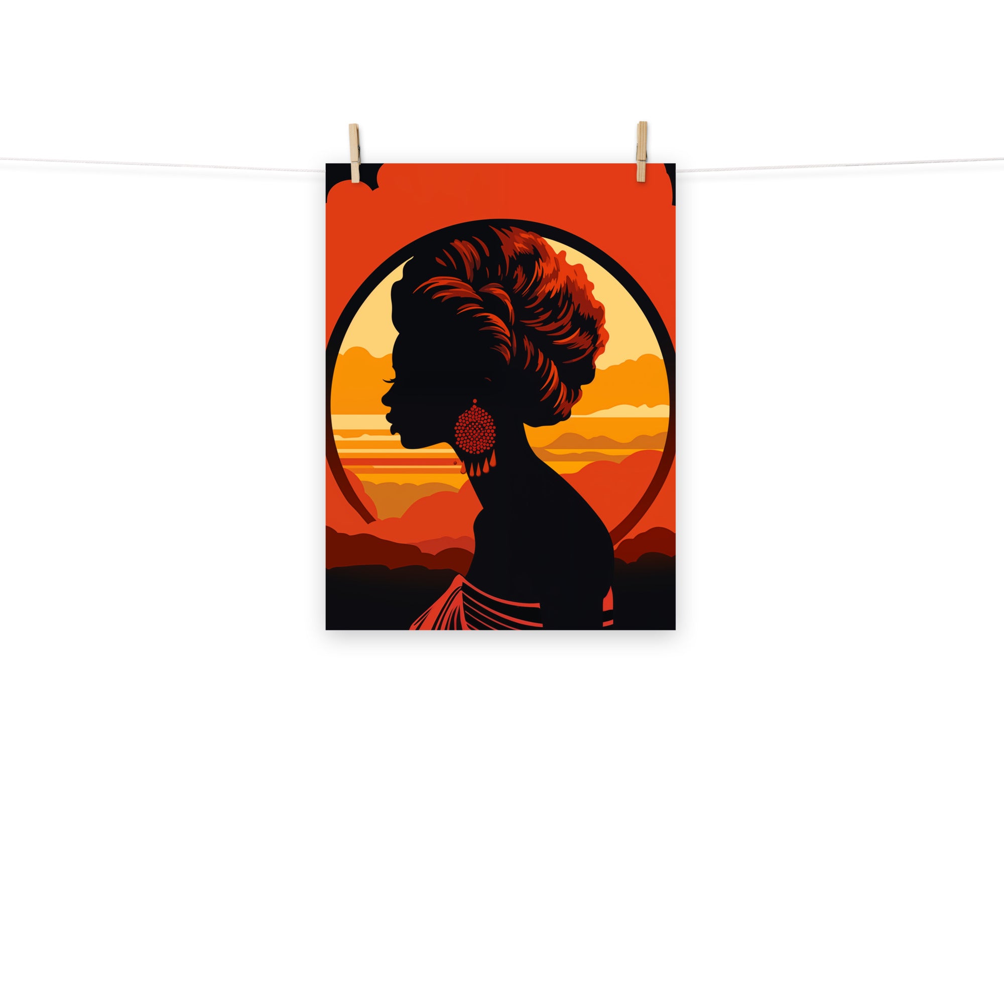 Photo paper poster