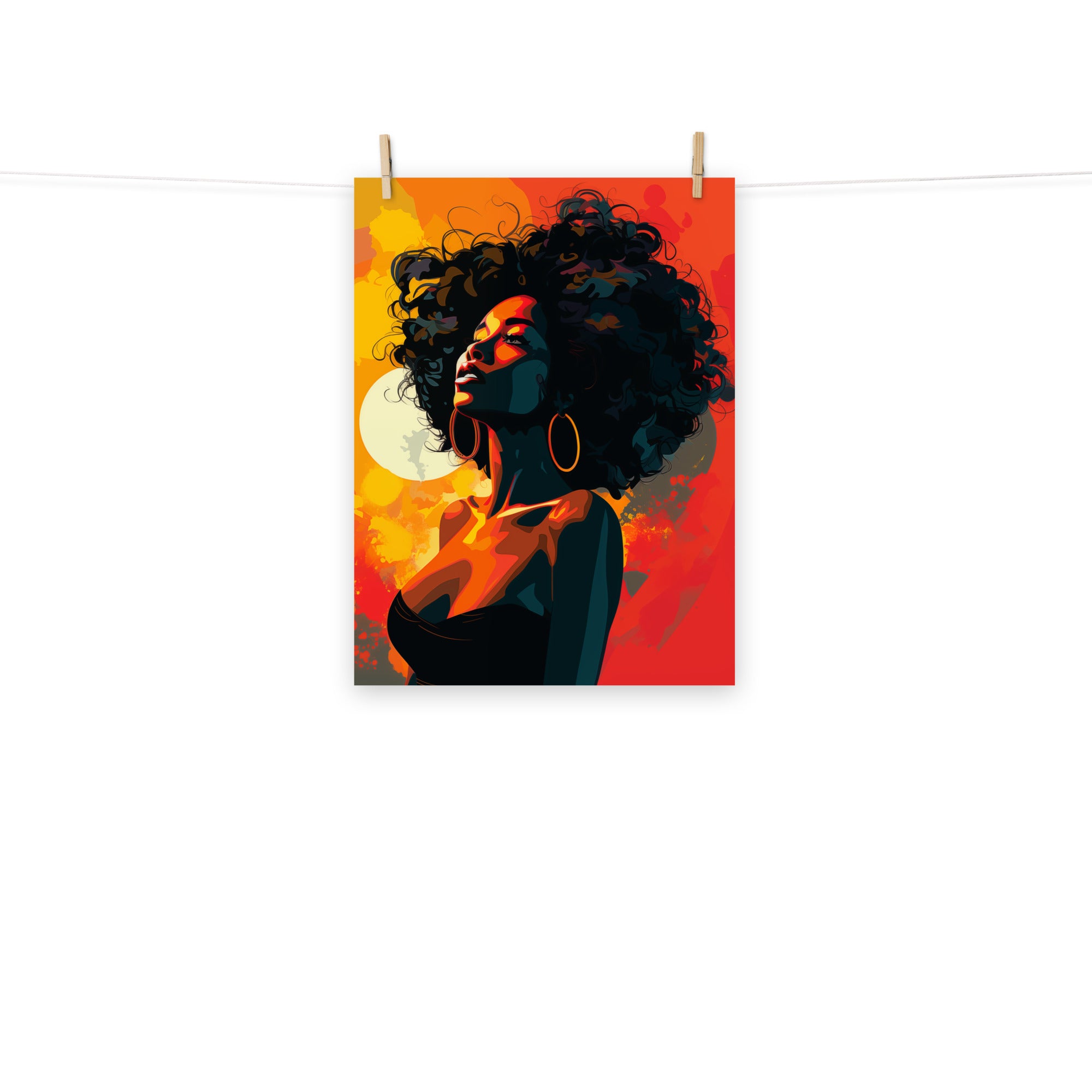 Photo paper poster