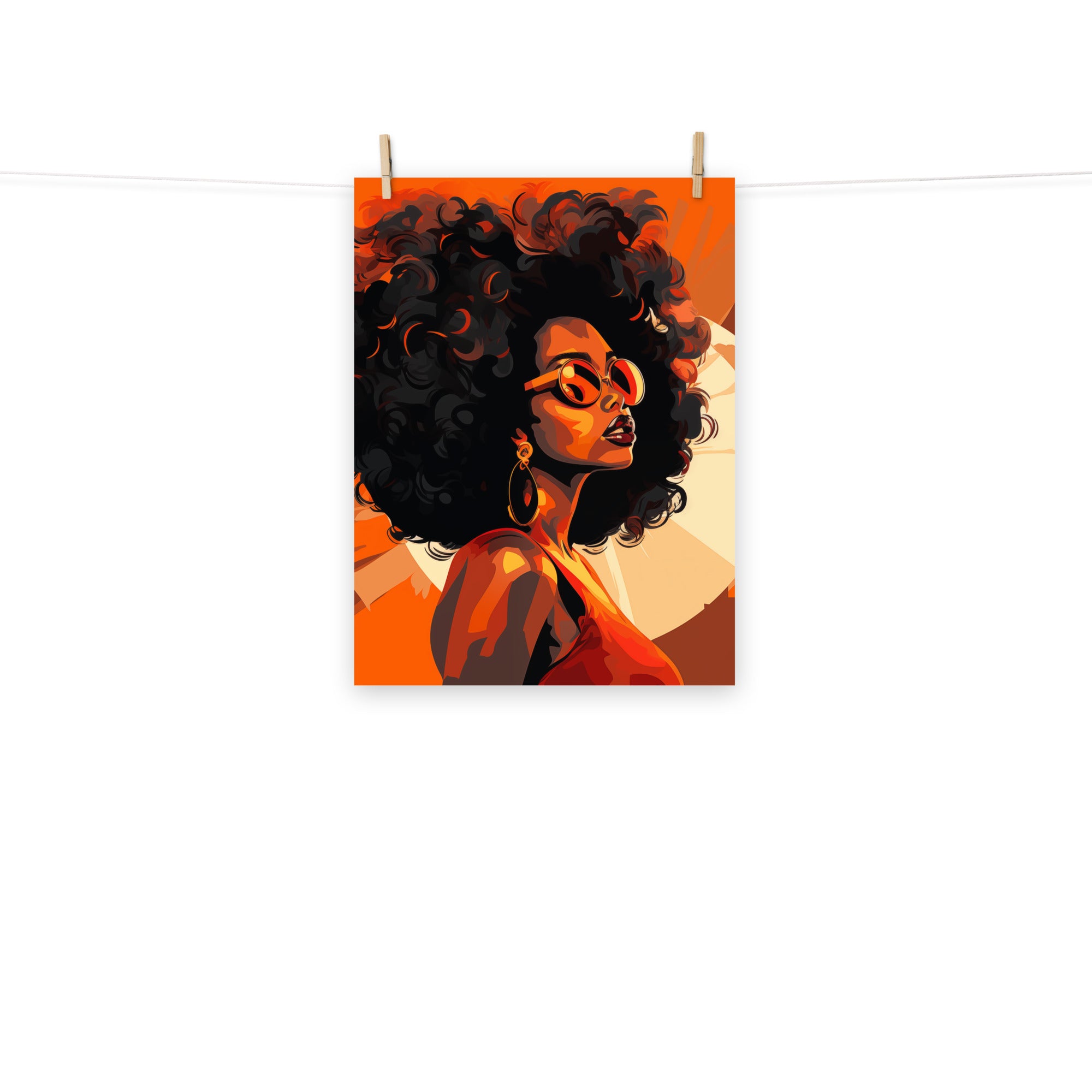 Photo paper poster