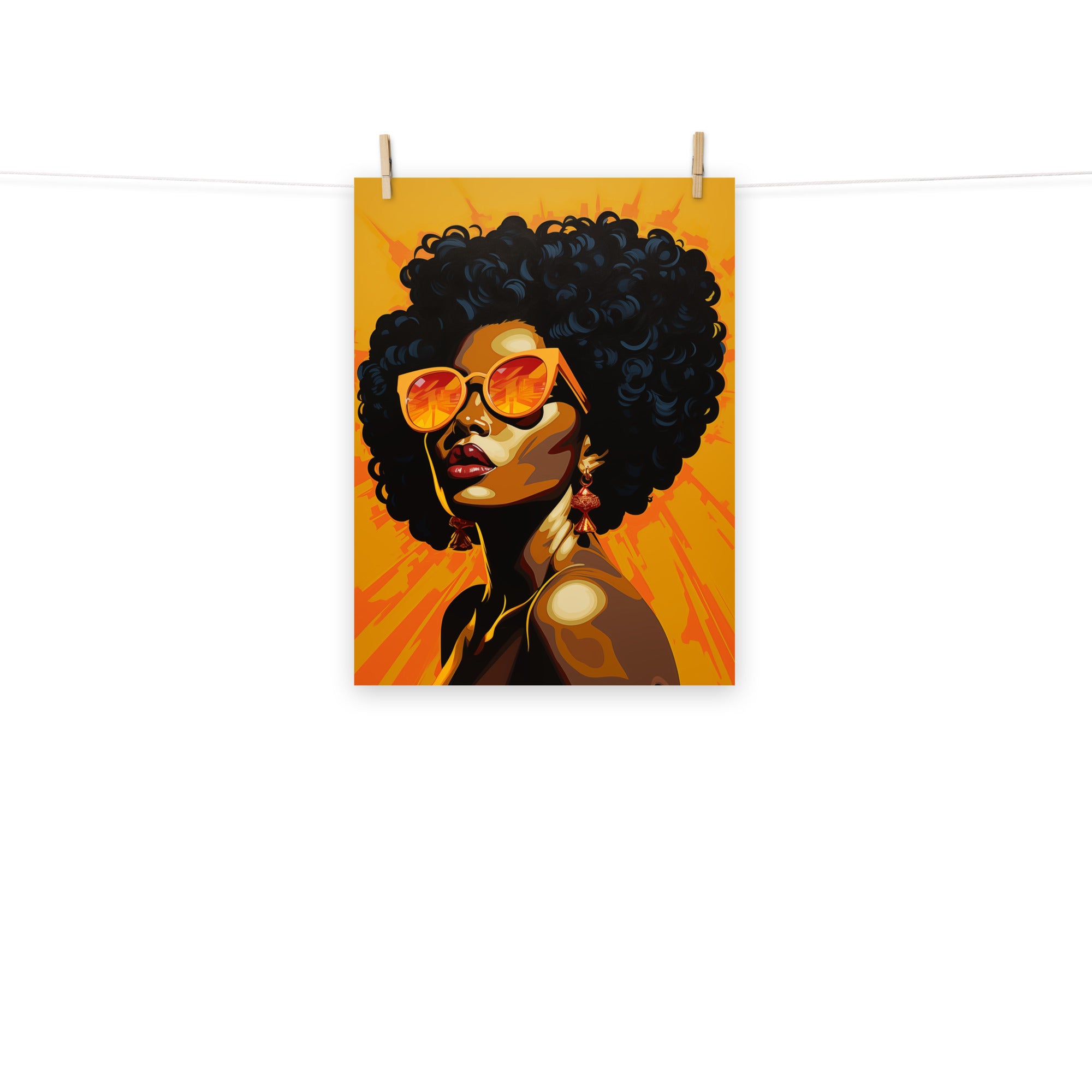 Photo paper poster