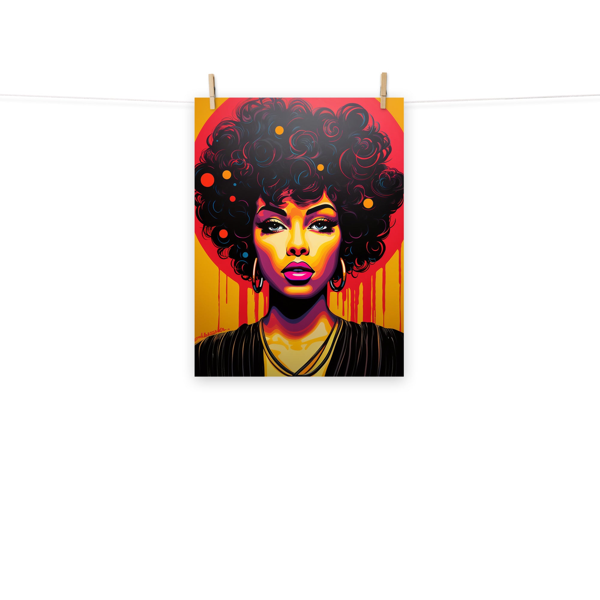 Photo paper poster