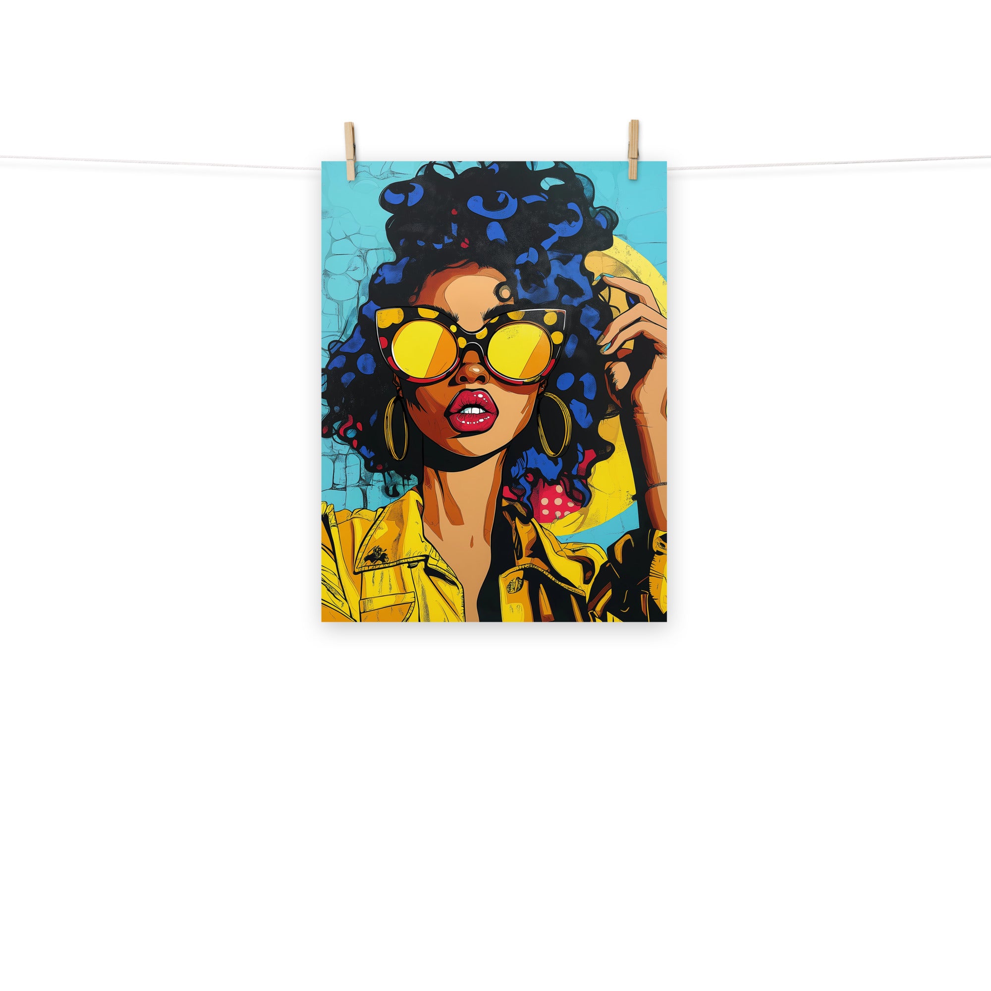 Photo paper poster