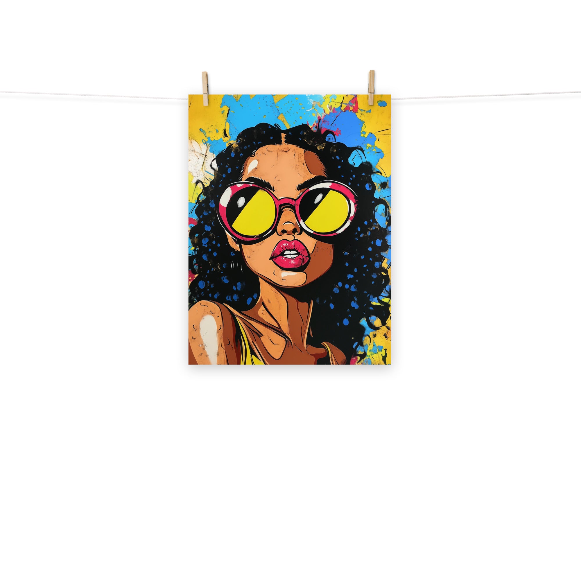 Photo paper poster