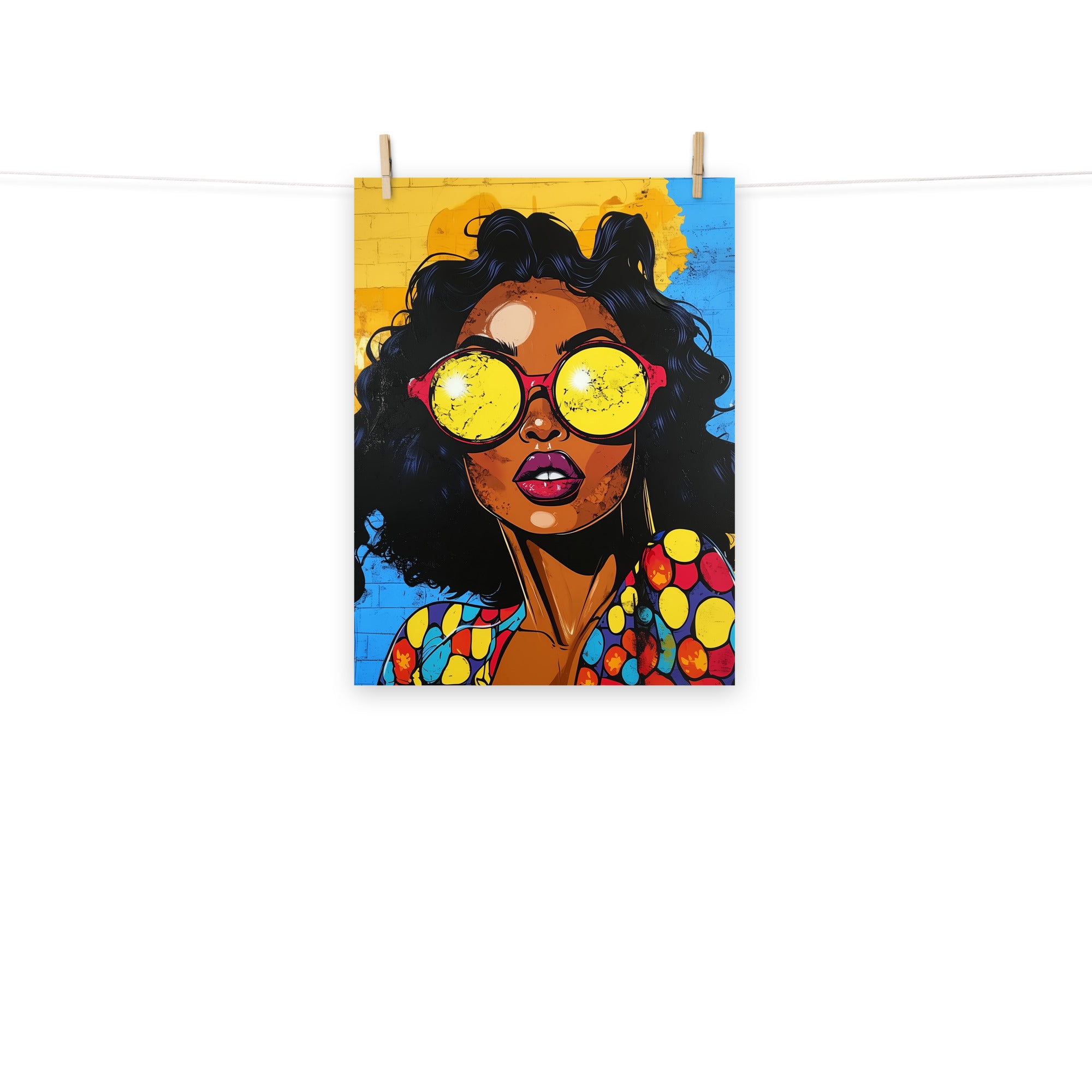 Photo paper poster