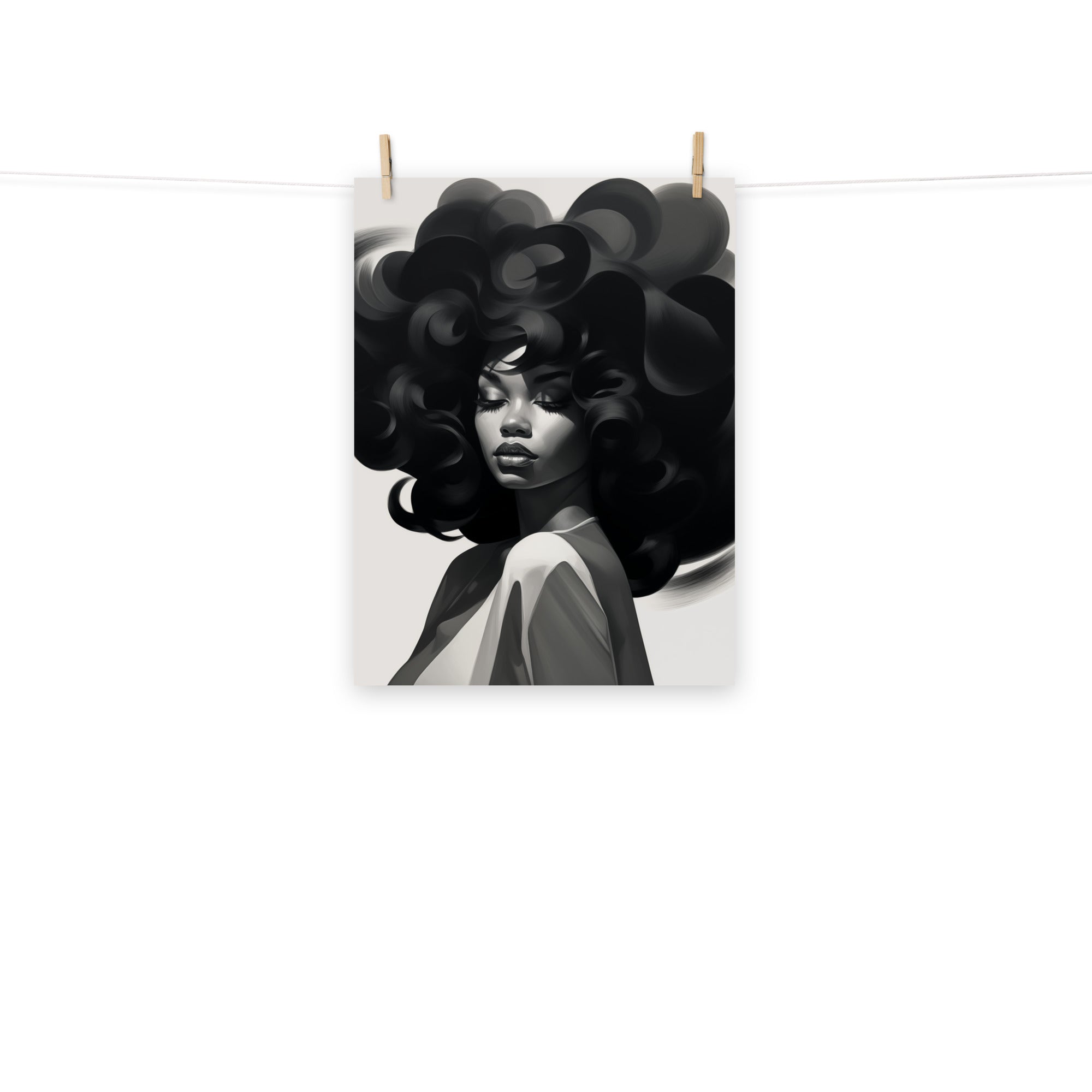 Photo paper poster