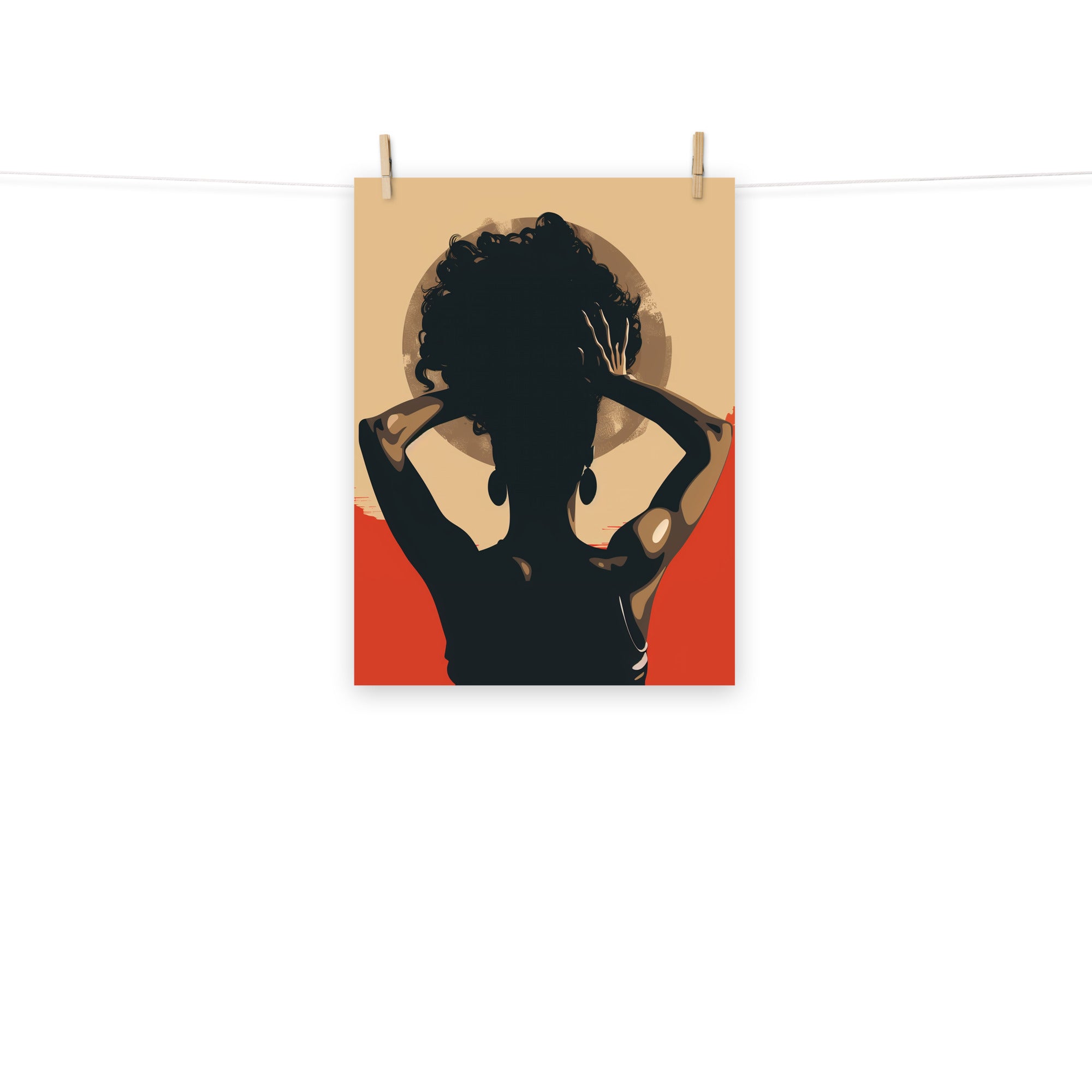 Photo paper poster