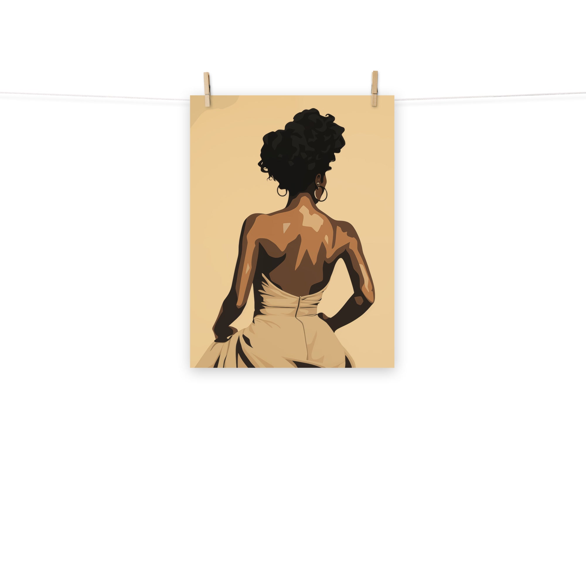 Photo paper poster