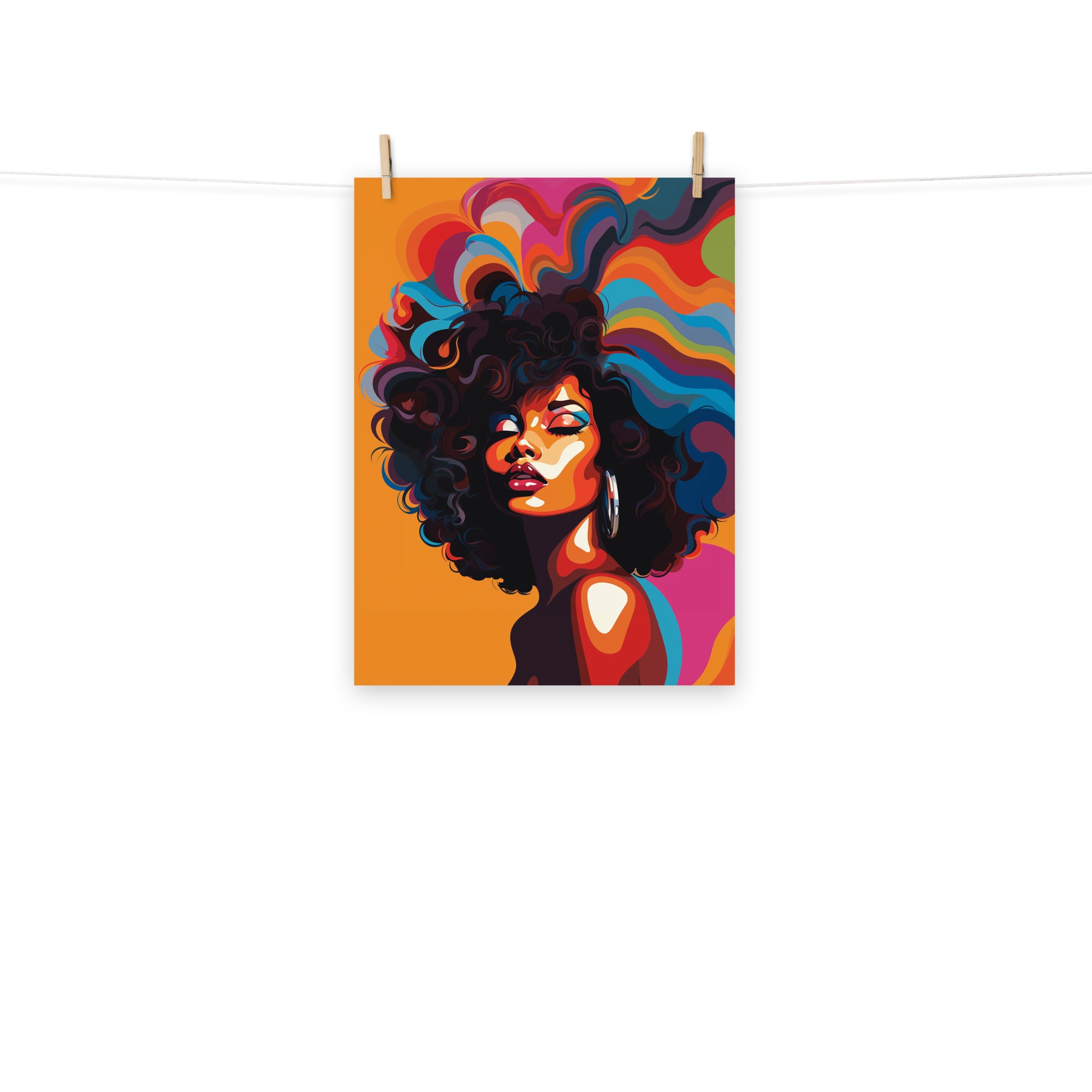 Photo paper poster