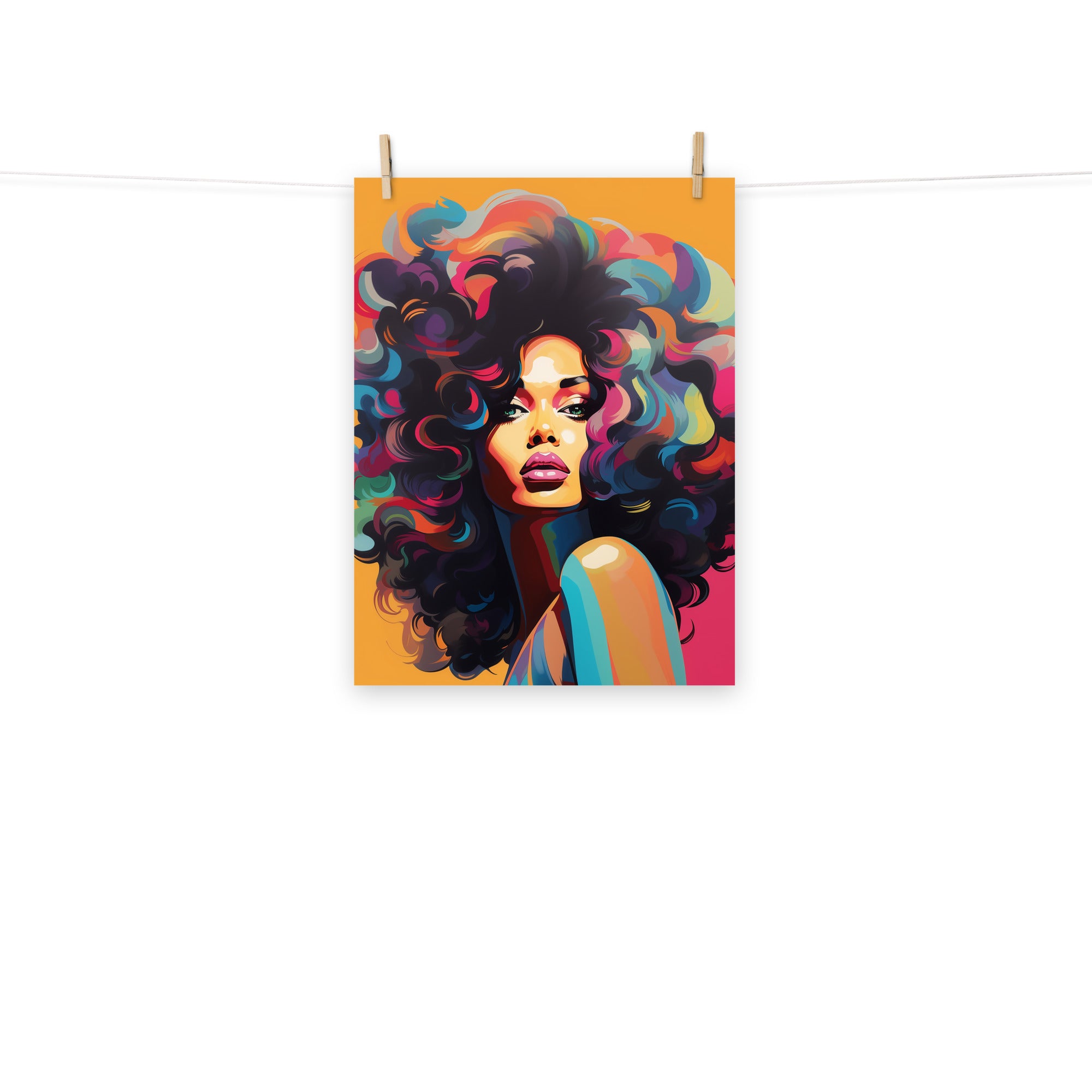 Photo paper poster