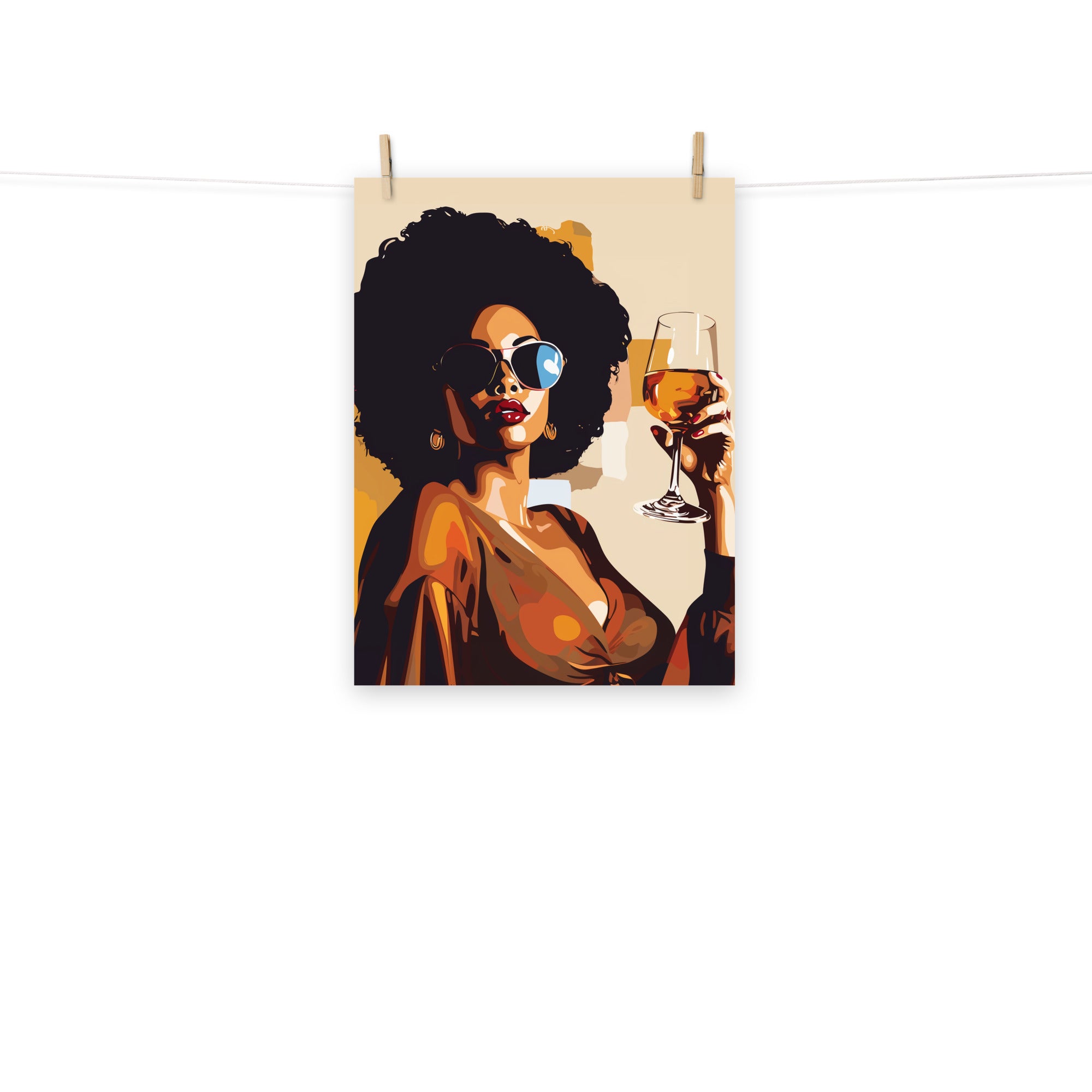 Photo paper poster