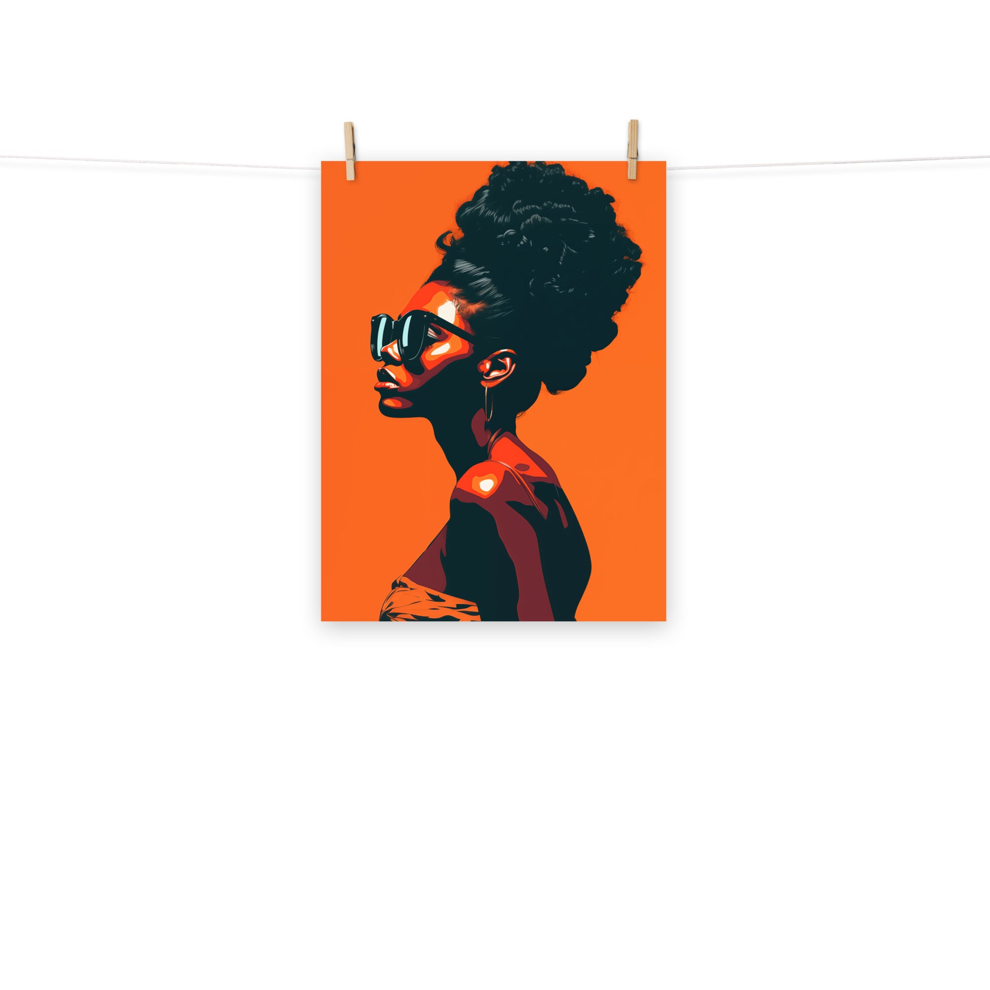 Photo paper poster