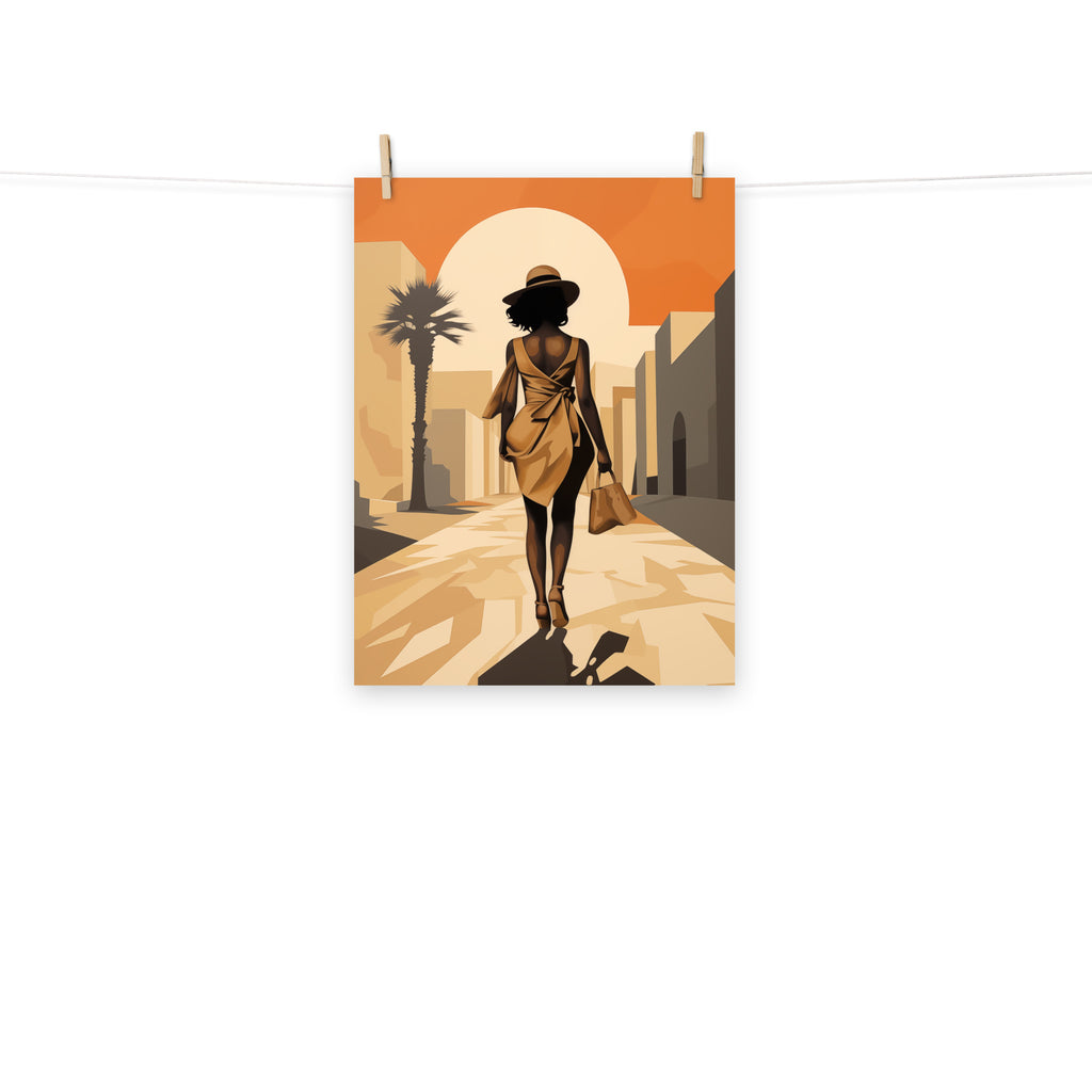 Photo paper poster
