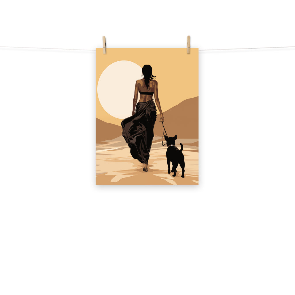 Photo paper poster