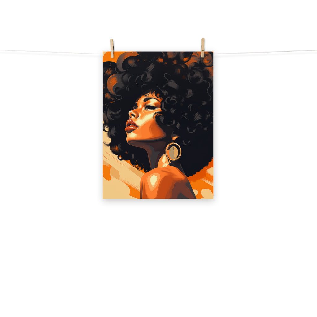 Photo paper poster