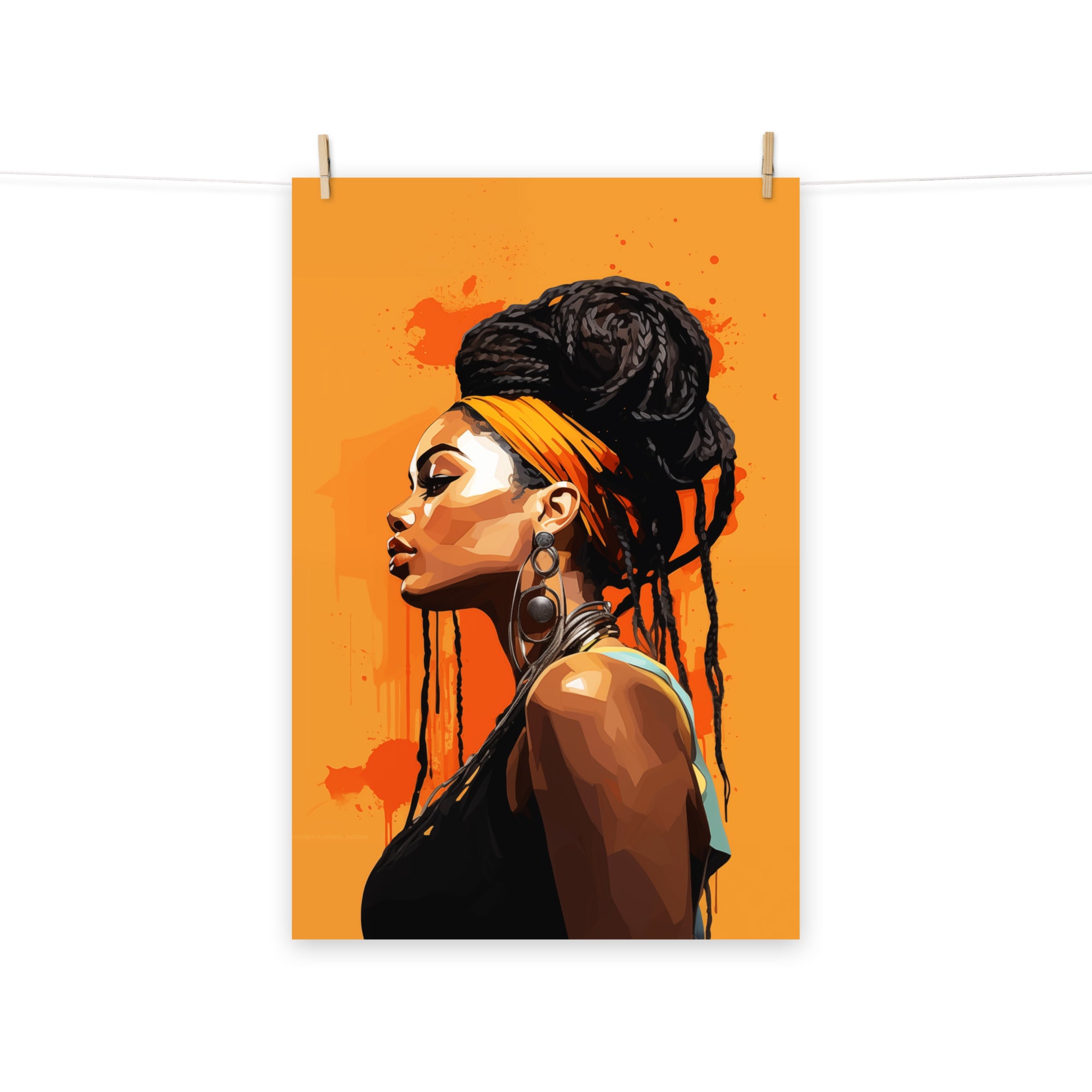 Photo paper poster