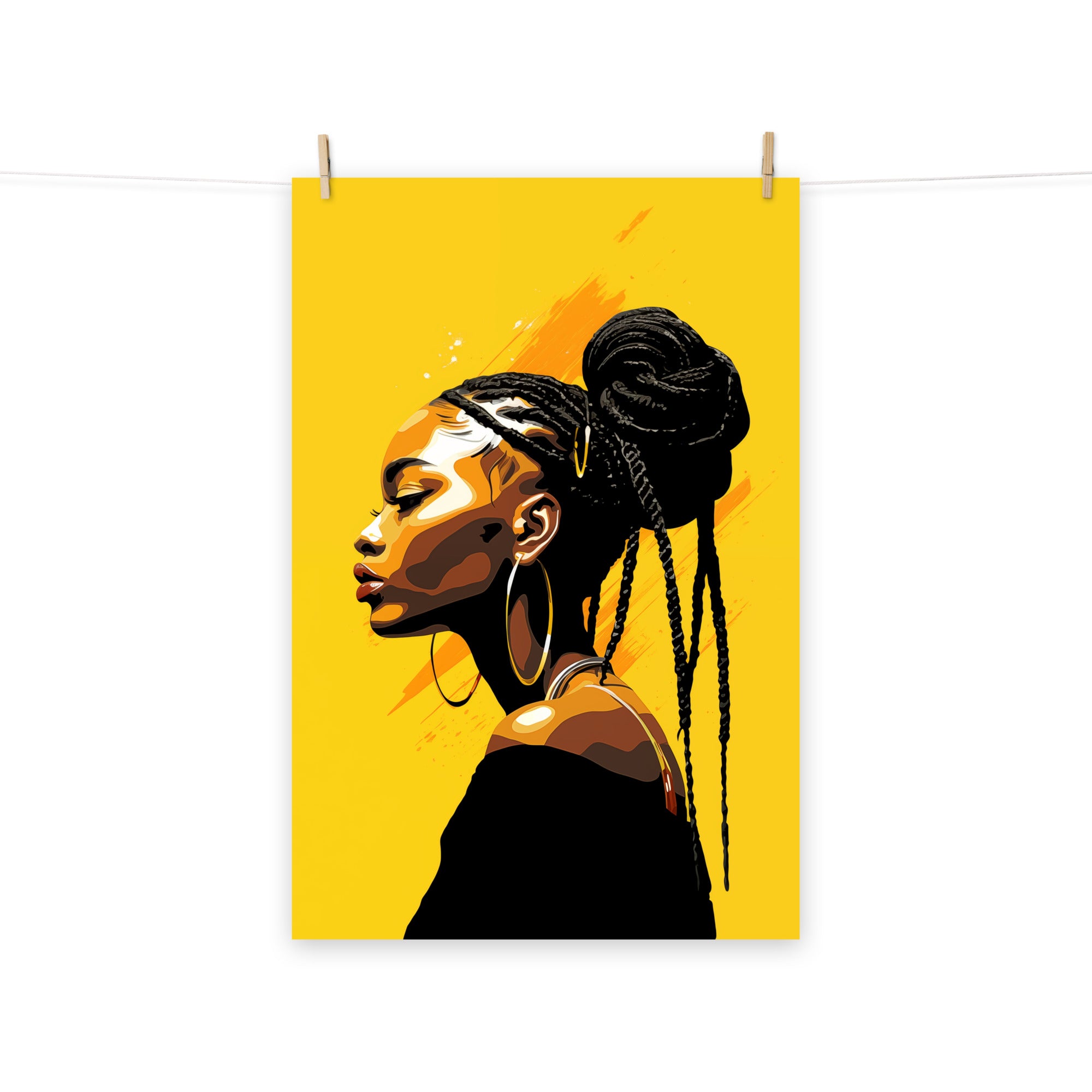 Photo paper poster