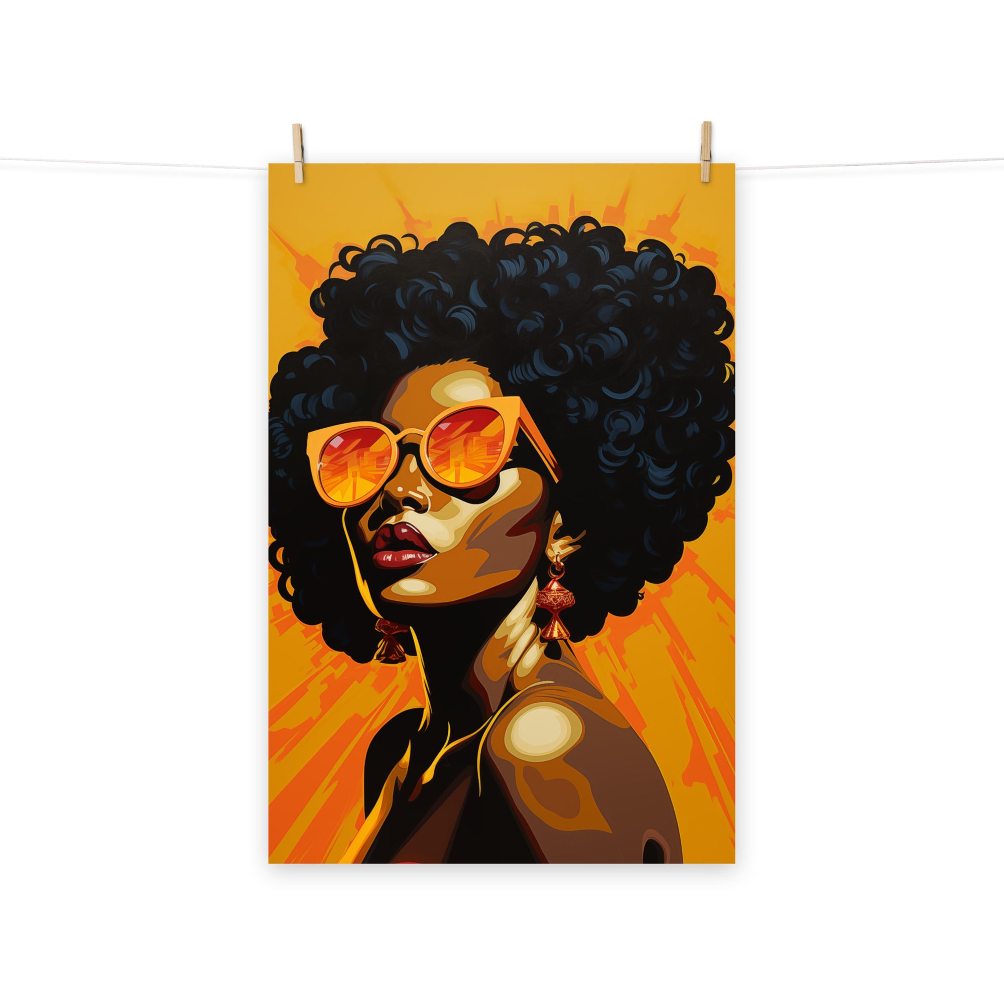 Photo paper poster