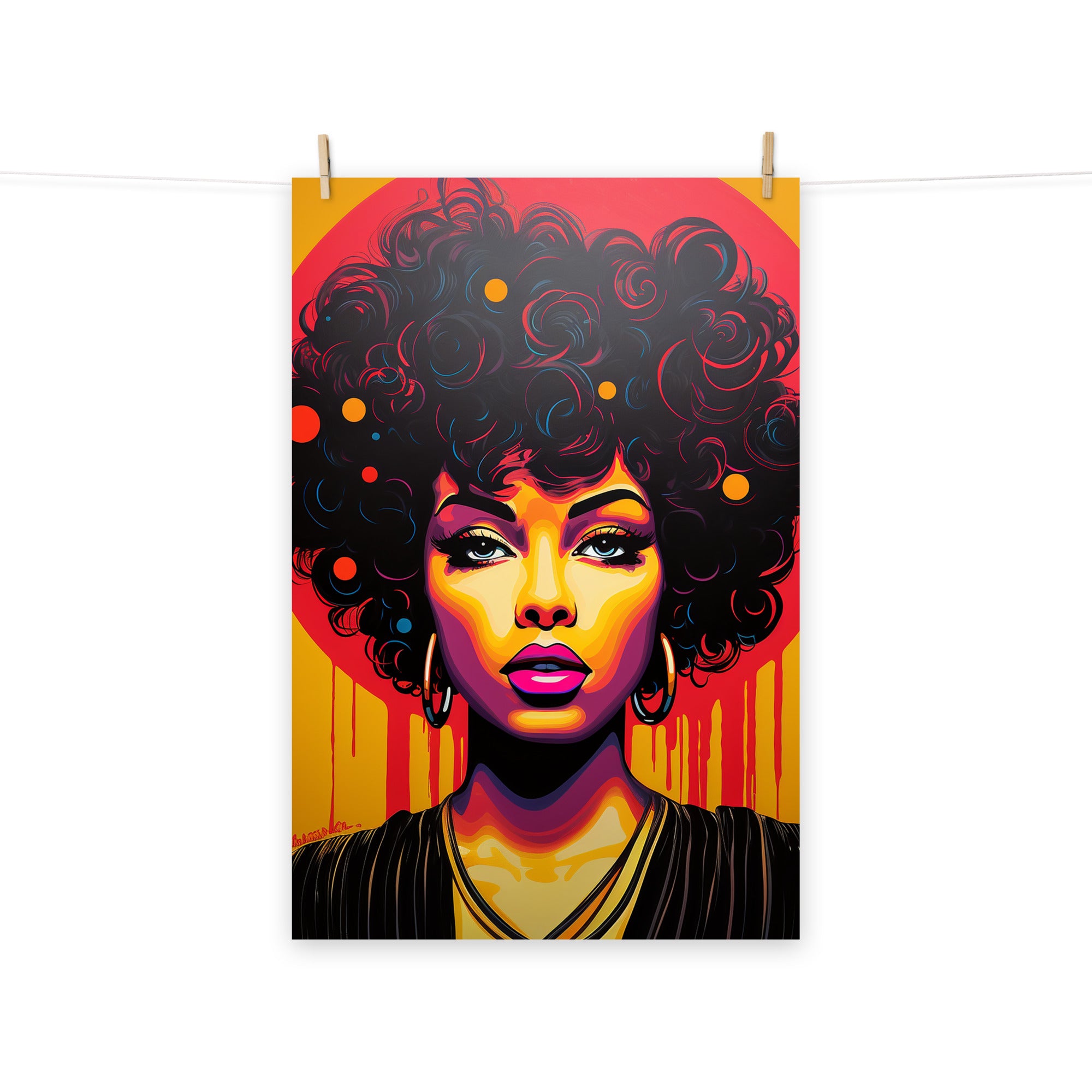 Photo paper poster