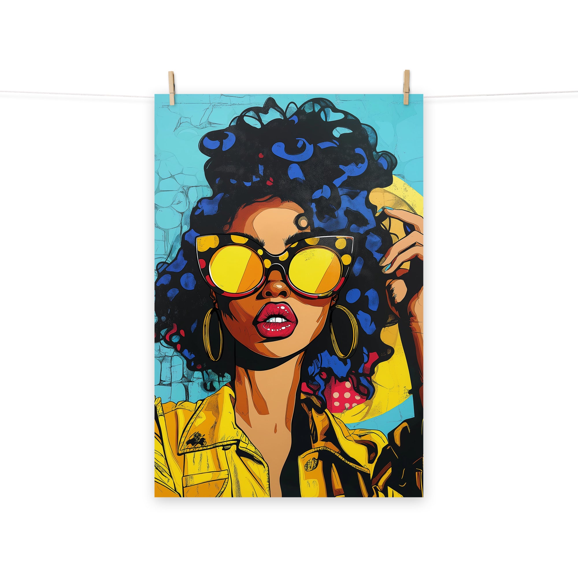 Photo paper poster