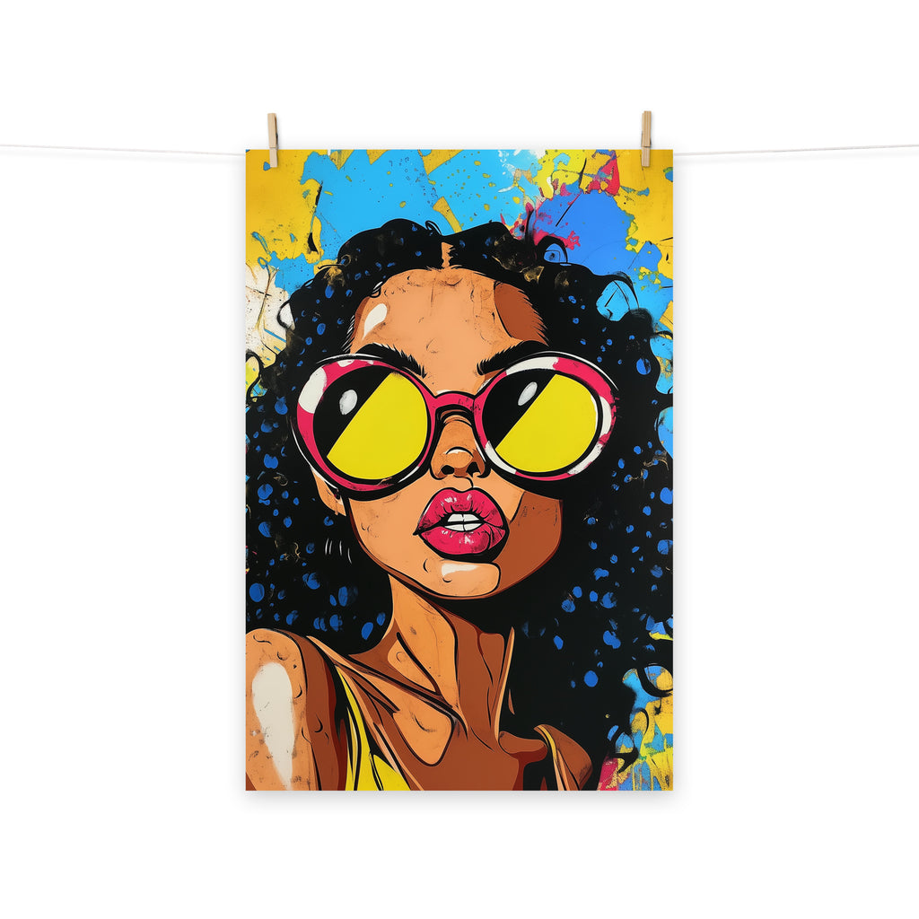 Photo paper poster