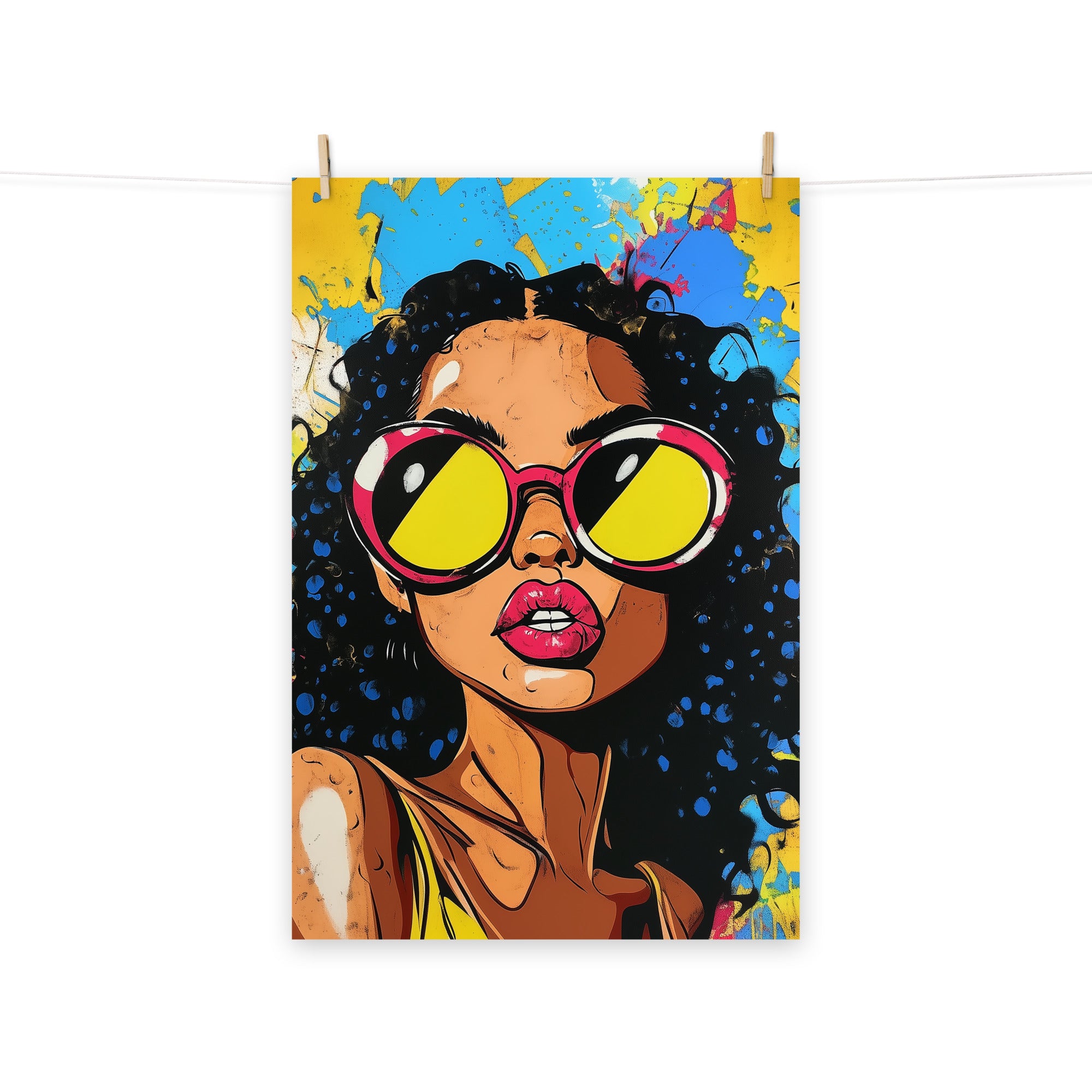 Photo paper poster