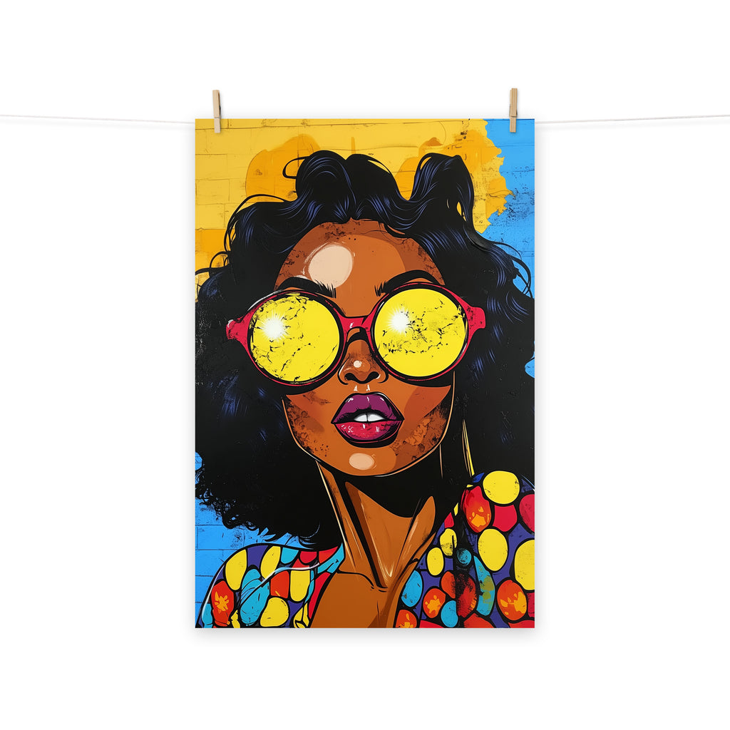 Photo paper poster
