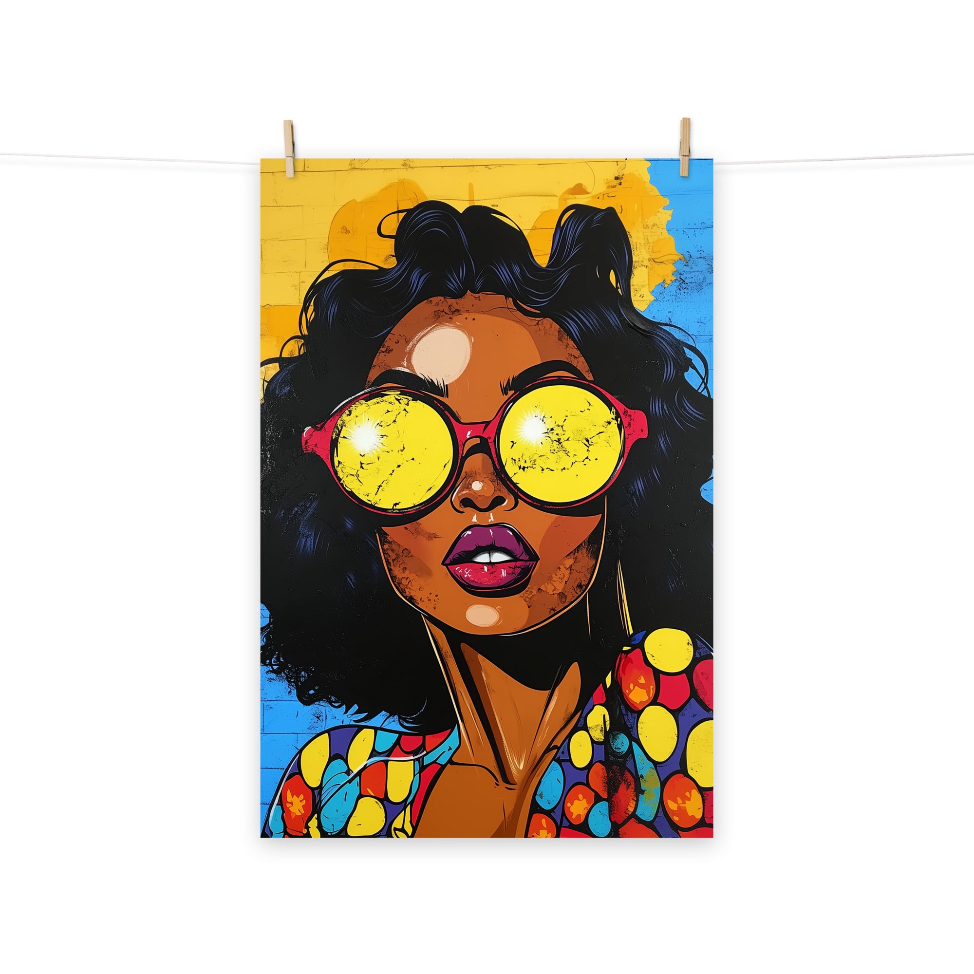 Photo paper poster