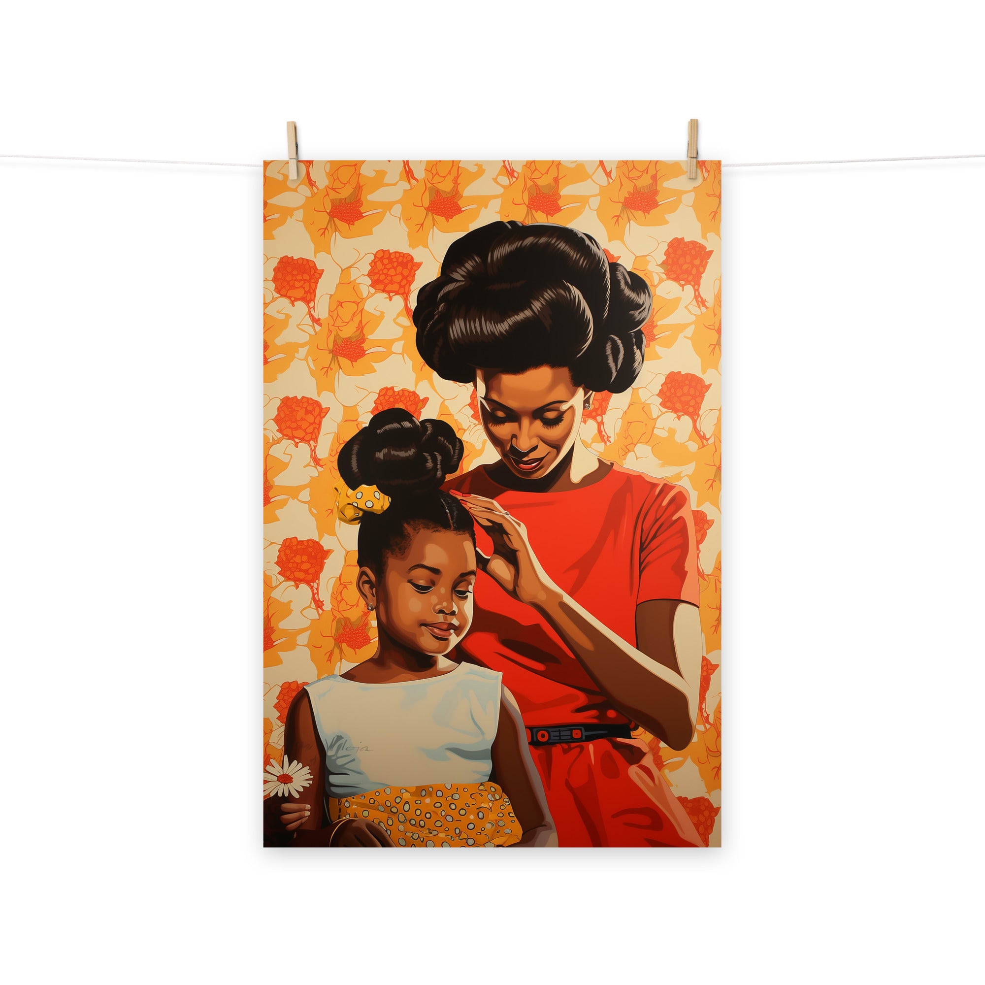 Photo paper poster