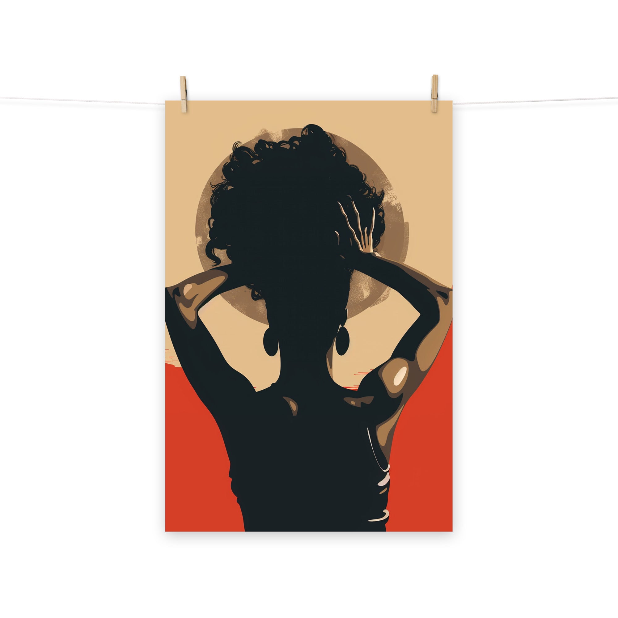 Photo paper poster