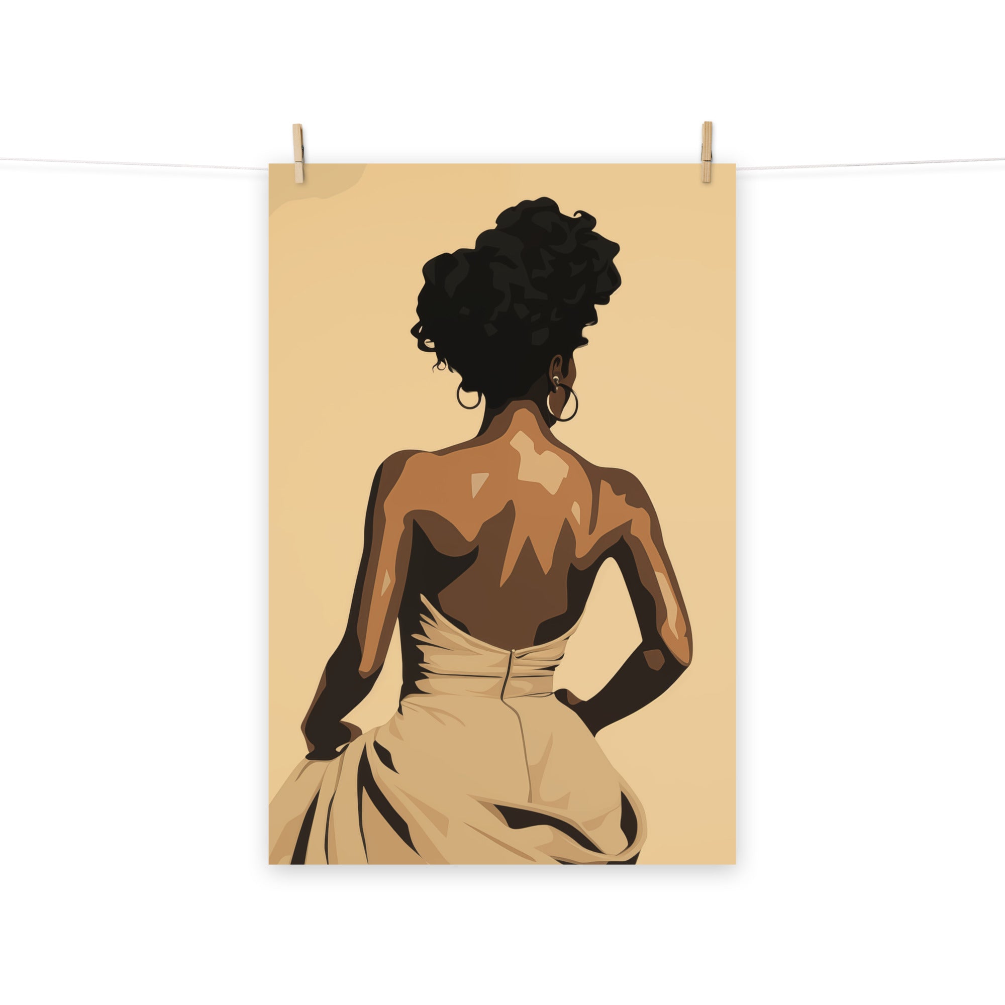 Photo paper poster